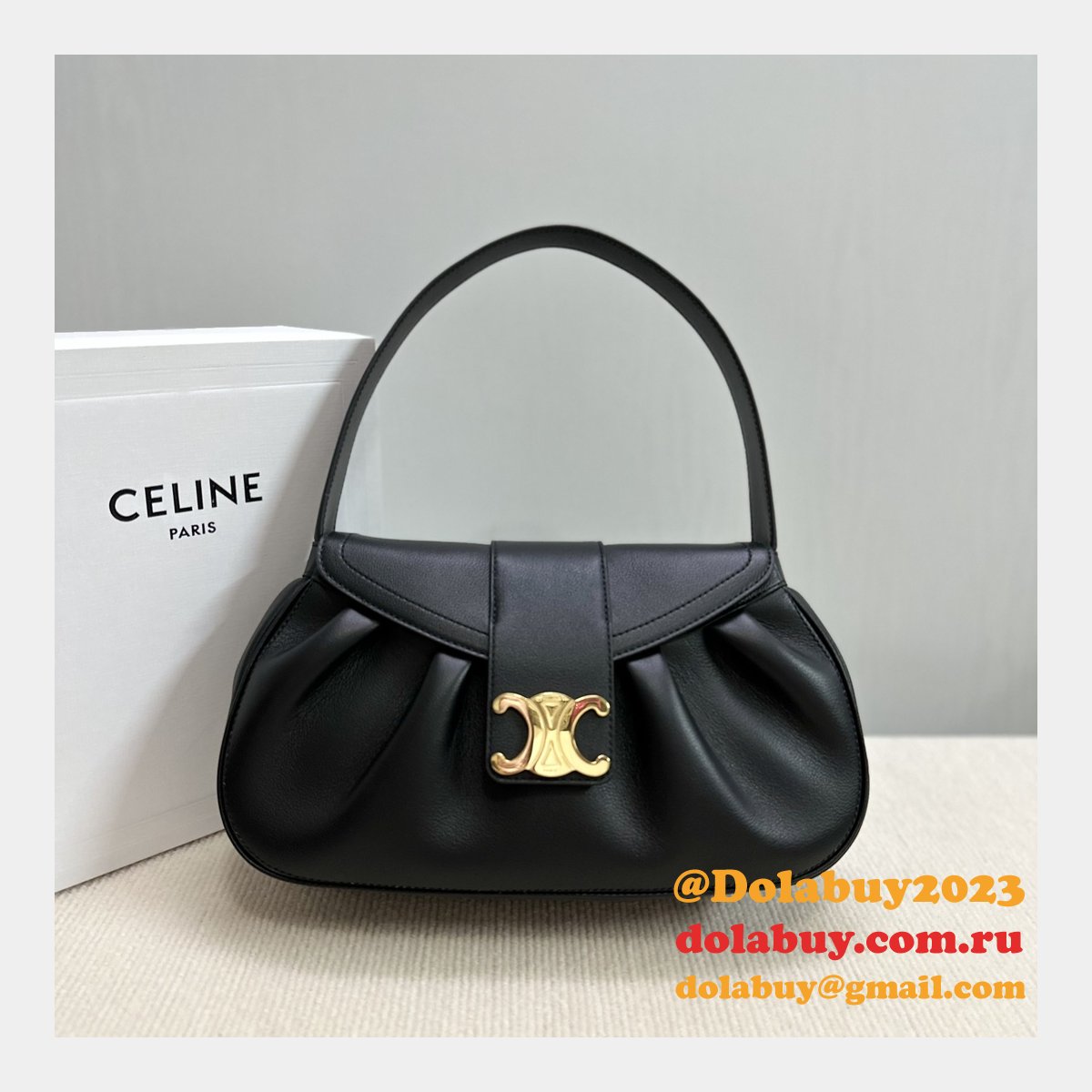 Top Quality Celine POLLY Triomphe 115633 handbag