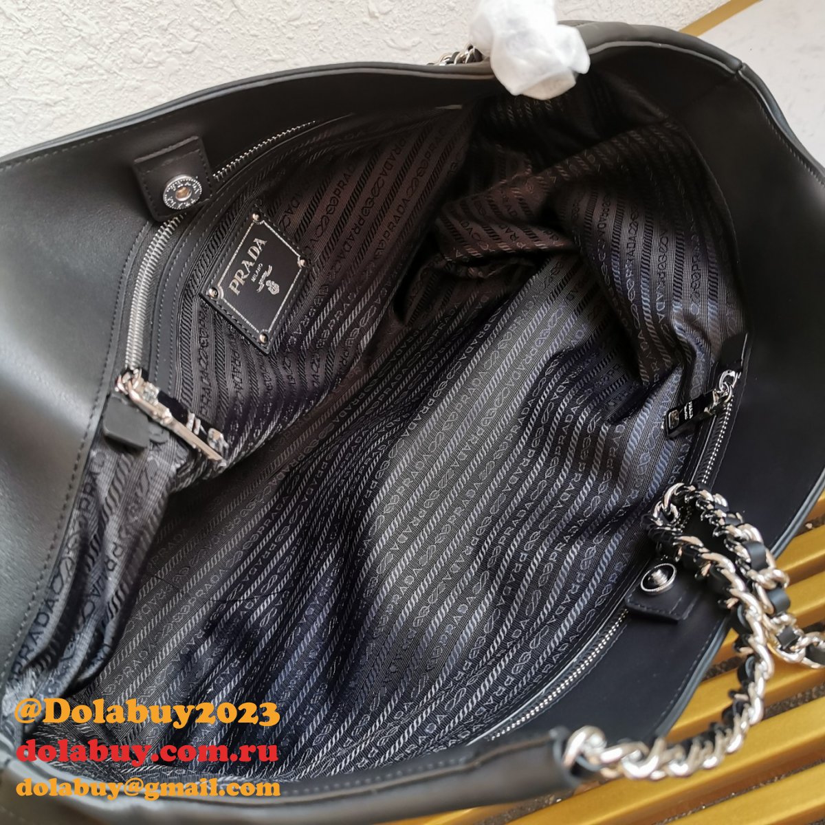 Top Quality Replica Prada hobo tote bag 1BA638