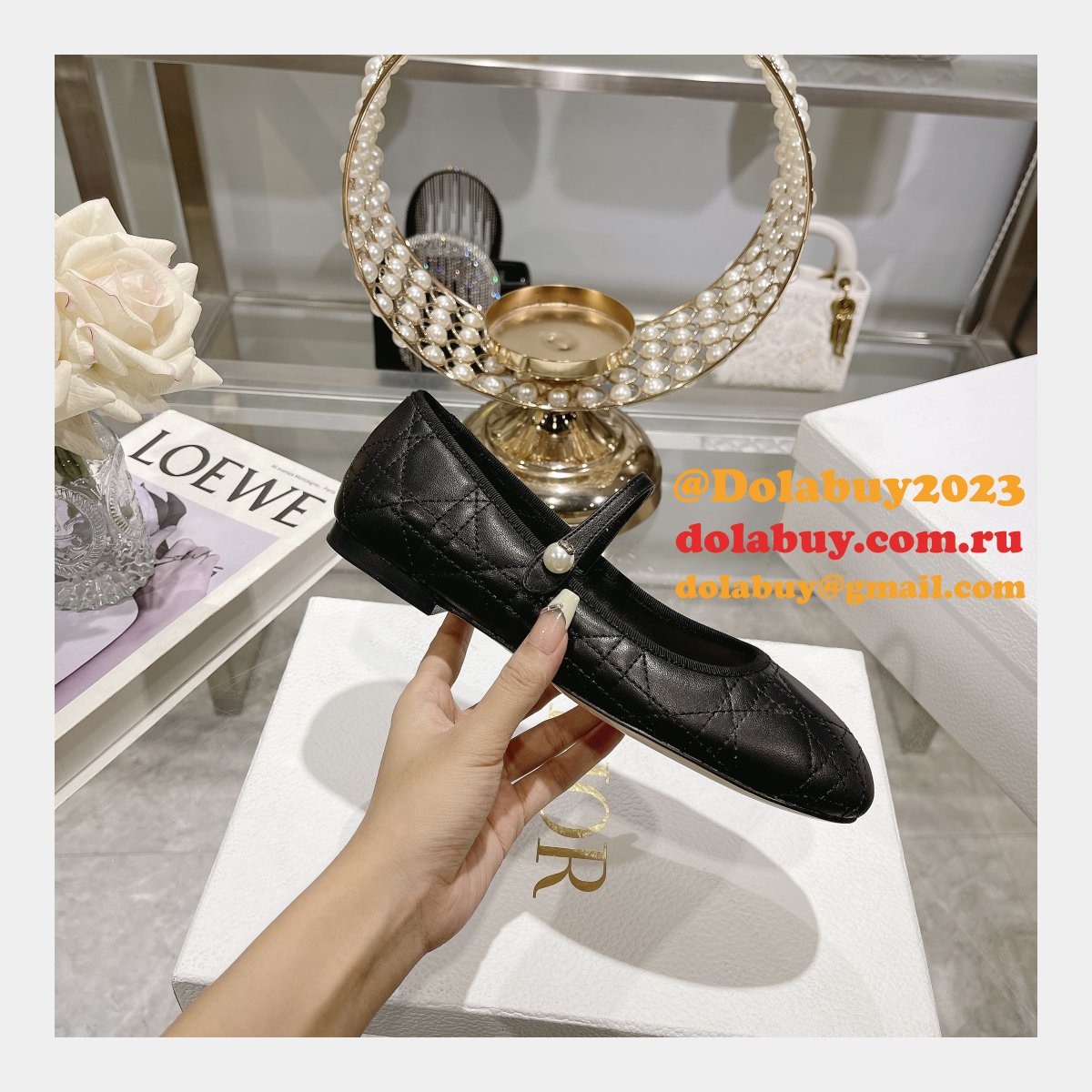 Top Quality Wholesale DIOR ballet flats