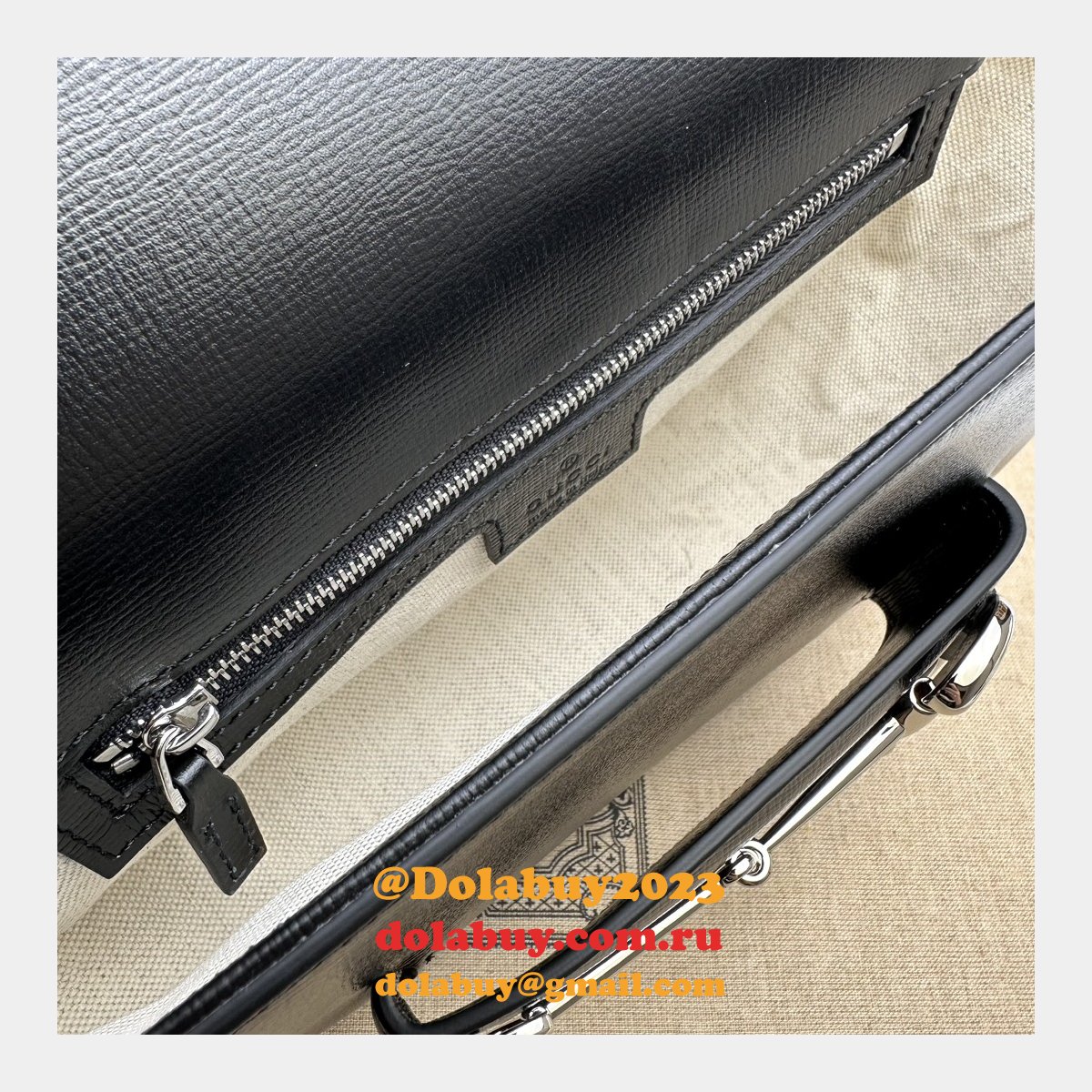 G*u*i copy horsebit 1955 764155 shoulder 1:1 mirror bag