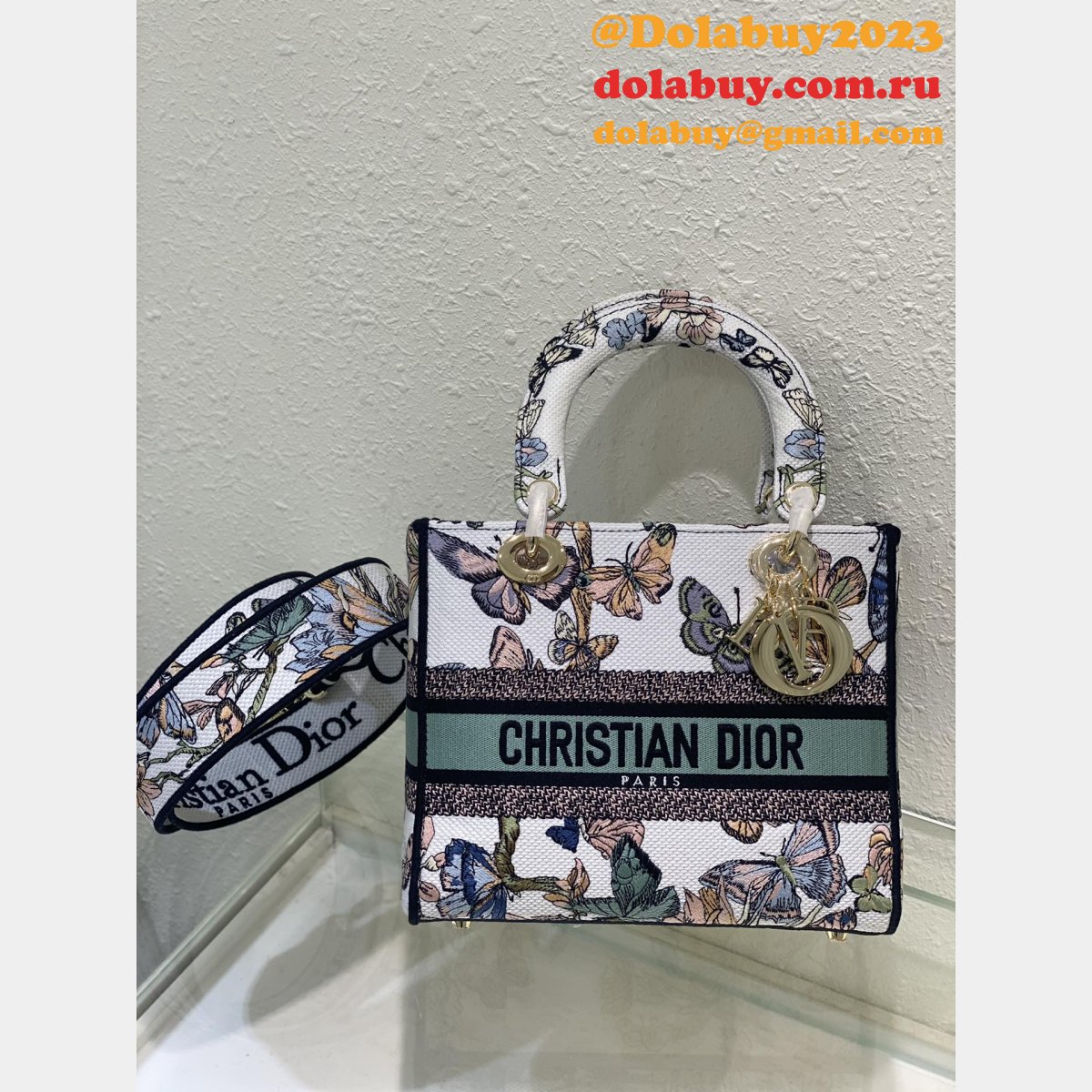 High-Quality Replica Lady Dior 24cm Tote 1:1 Mirror Bags