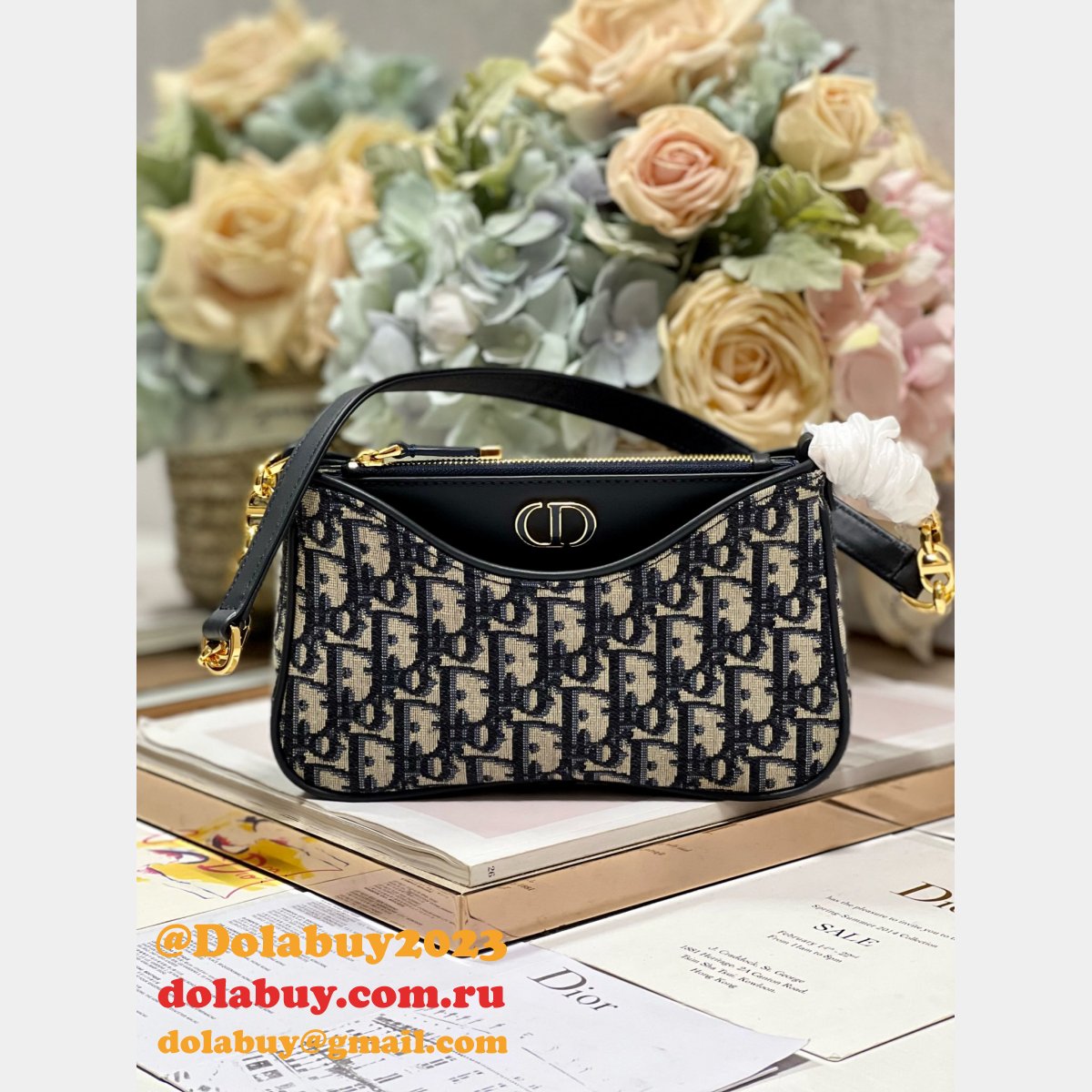 Shop High Quality Replica Dior Hobo Avenue Montaigne 2366 Handbag