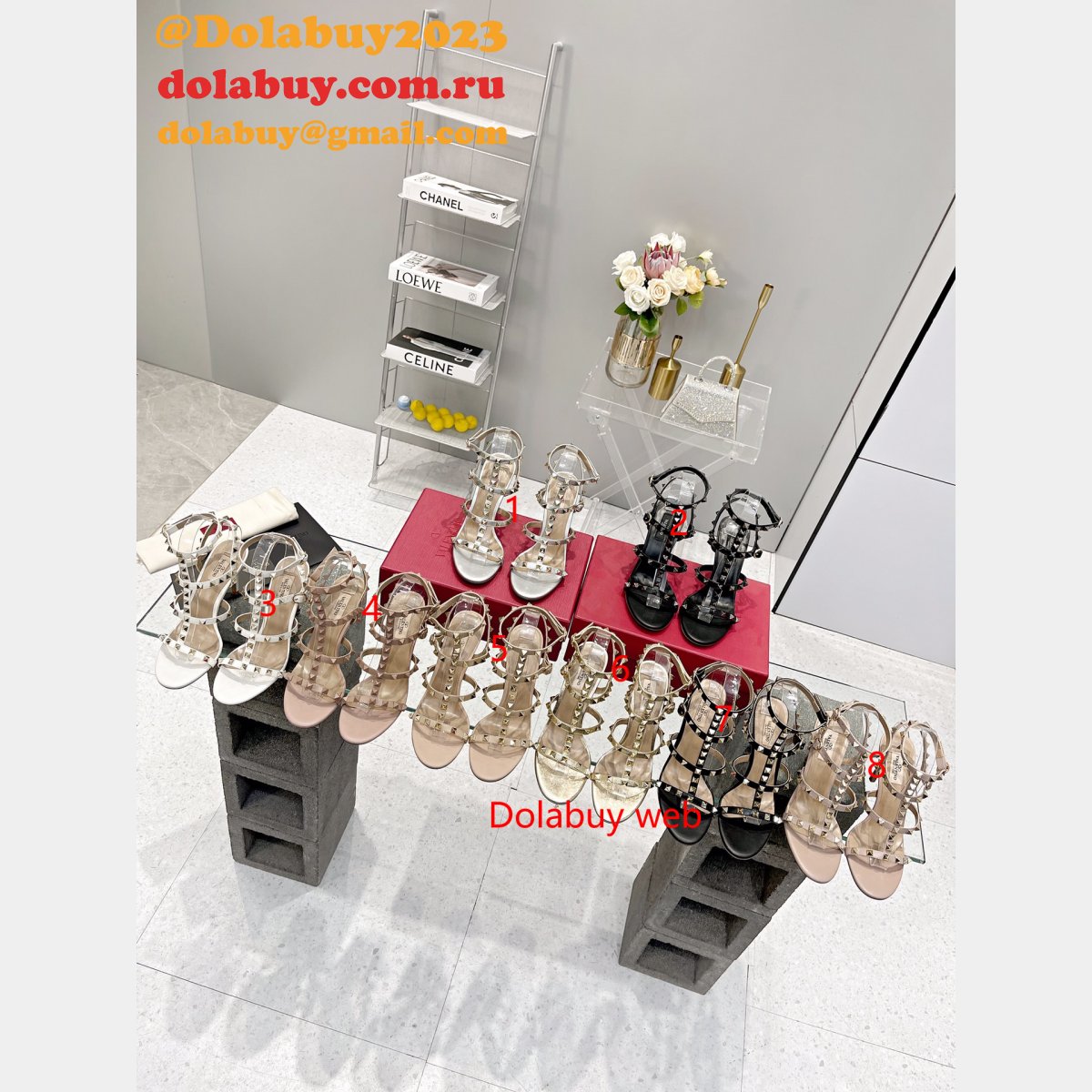 The Luxury Valentino High Heel Replica Shoes