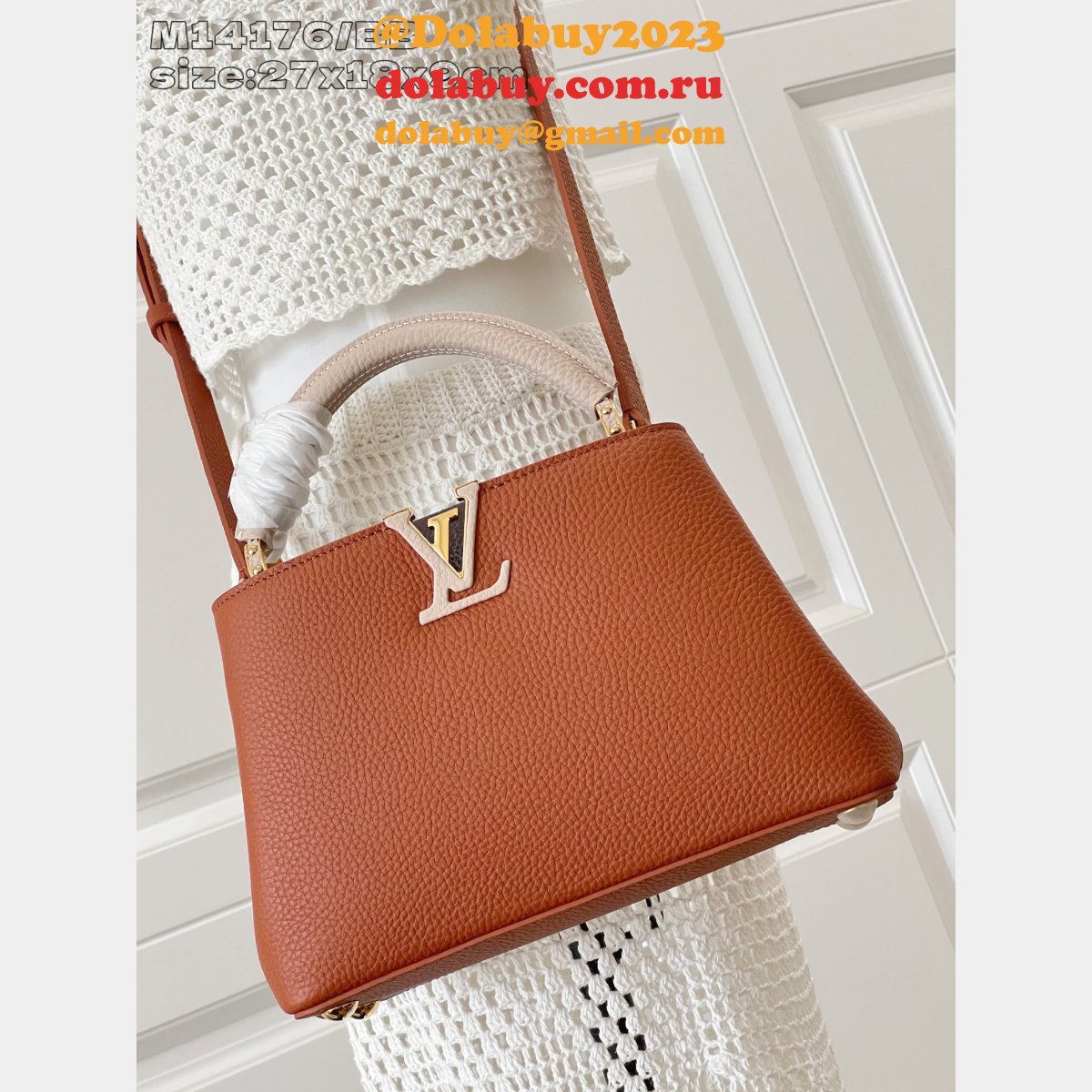 Louis Vuitton M12956/M12952 Capucines Replica Bag