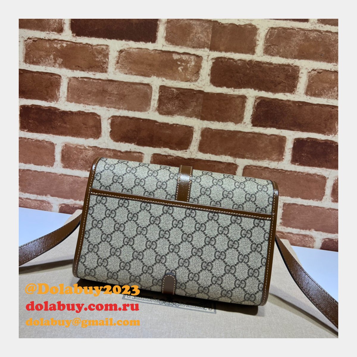 G*u*i 745679 gg messenger fashion interlocking g high replica bag