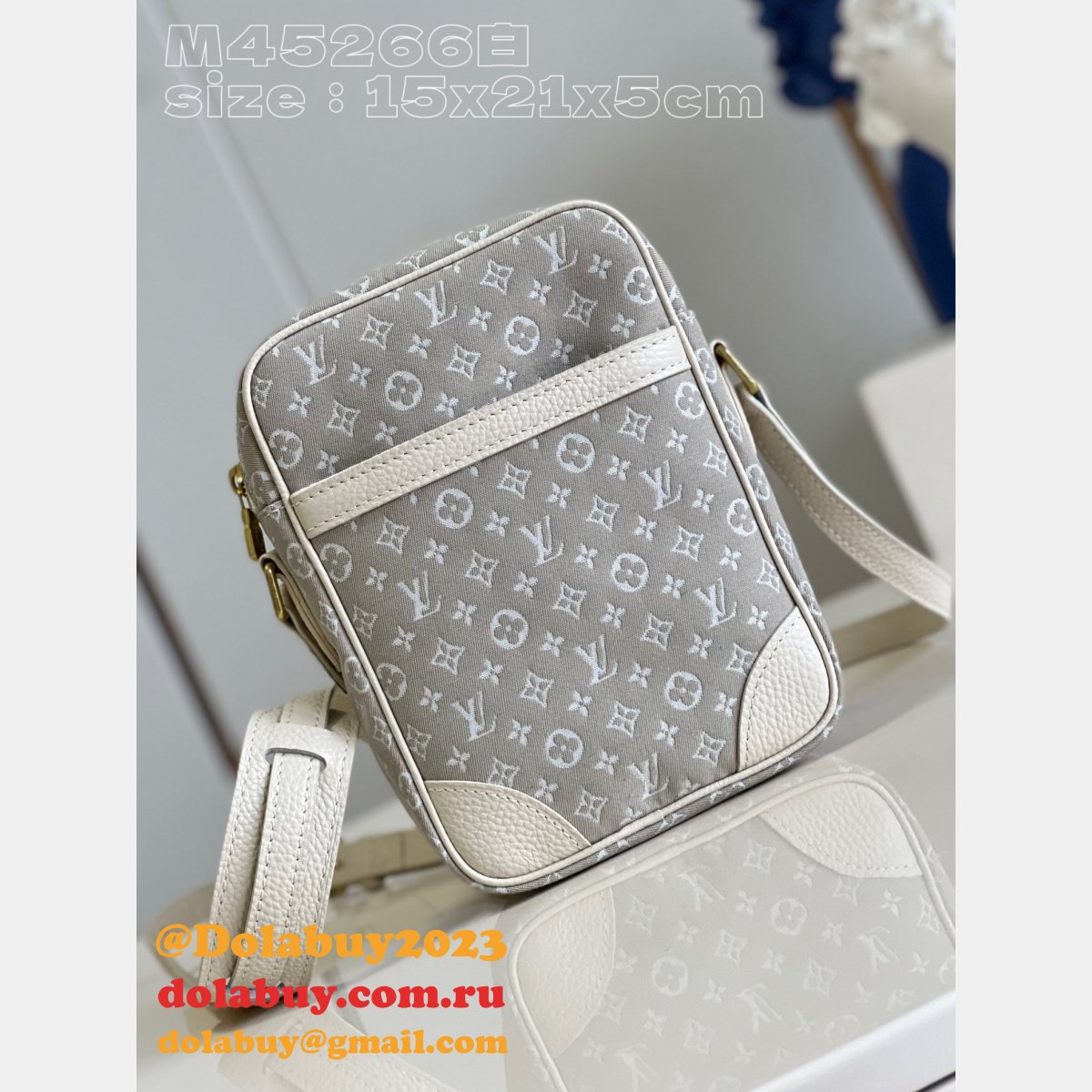 Luxury Louis Vuitton M45266 Danube Shoulder Replica Bag