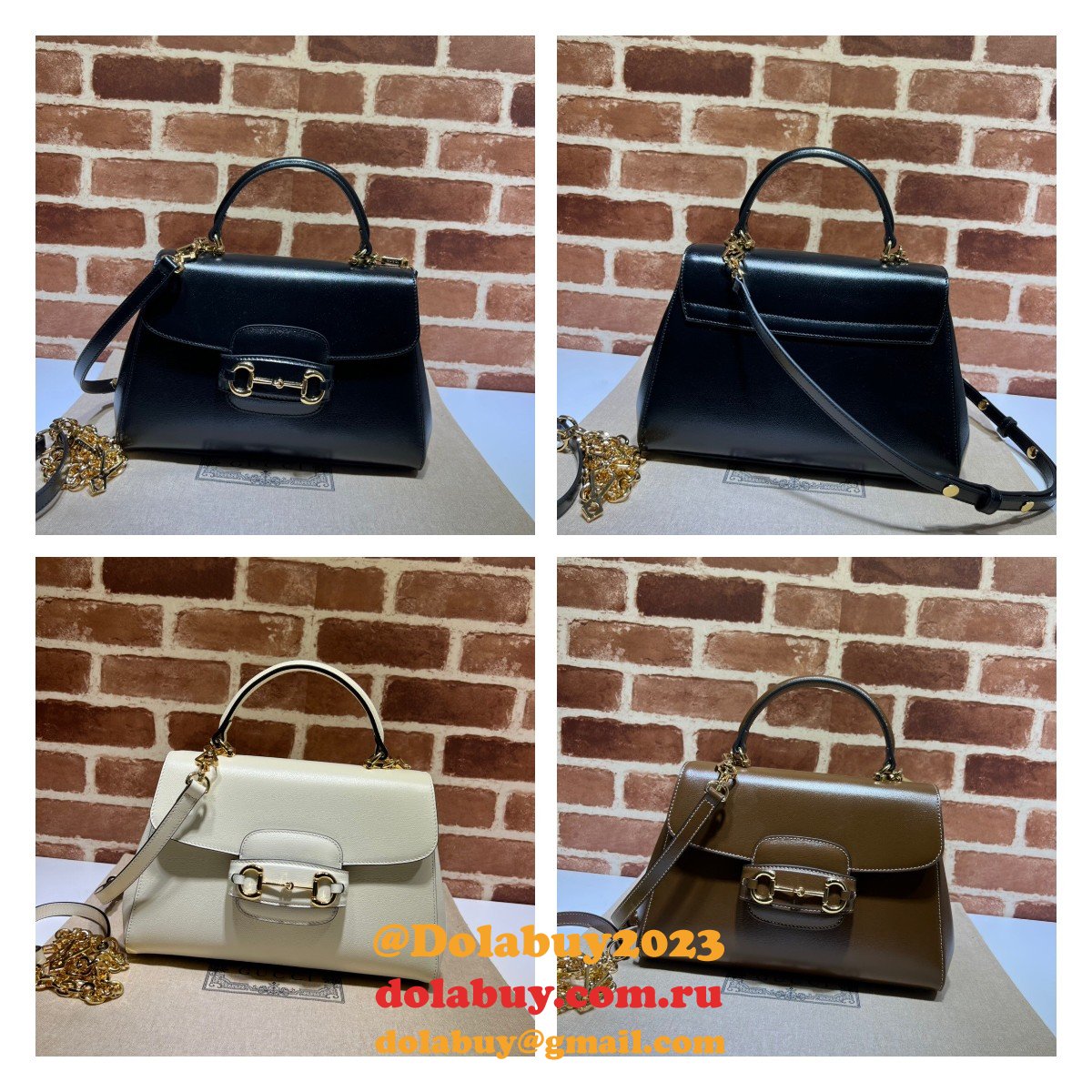 G*u*i 702049 first copy horsebit 1955 top handle bags