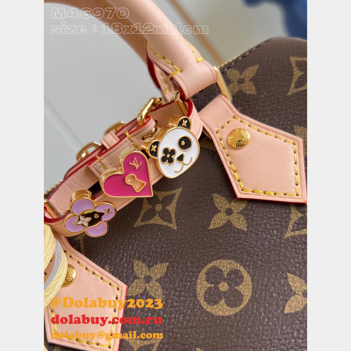 Perfect M46970 Replica LV Speedy Louis Vuitton 7 Star Bag