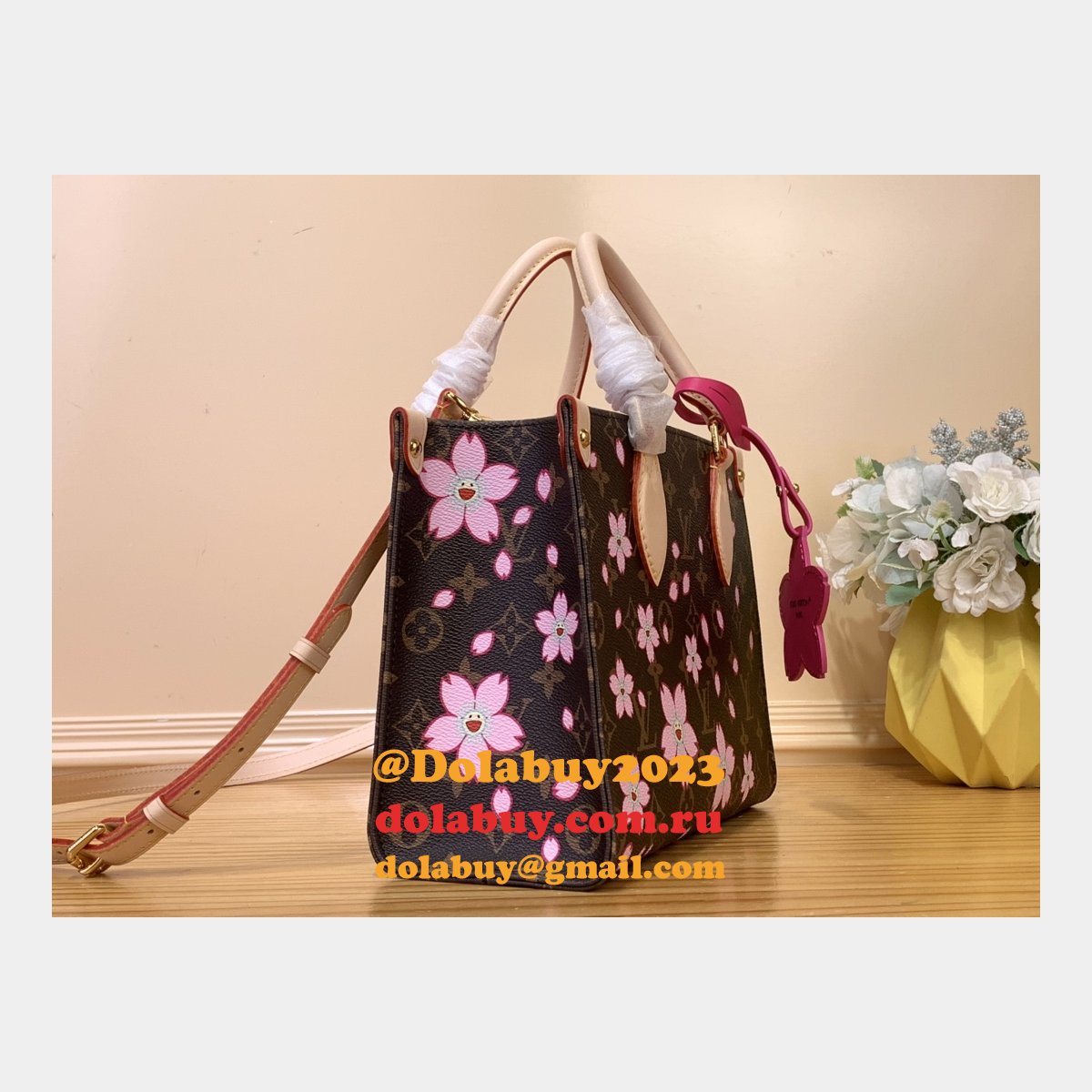 Louis Vuitton LV x TM OnTheGo PM Monogram M13269 Women Handbags