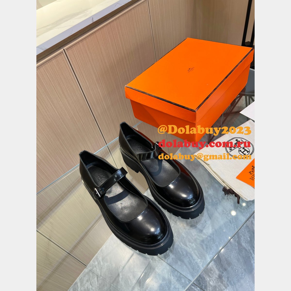 7 Star HERMES Designer High Quality LOAF shoes