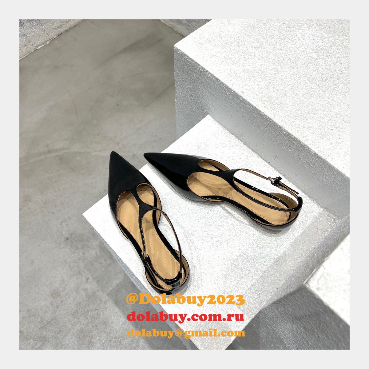b0tte*a Ven*ta replica flat pointed toe sandals shoes