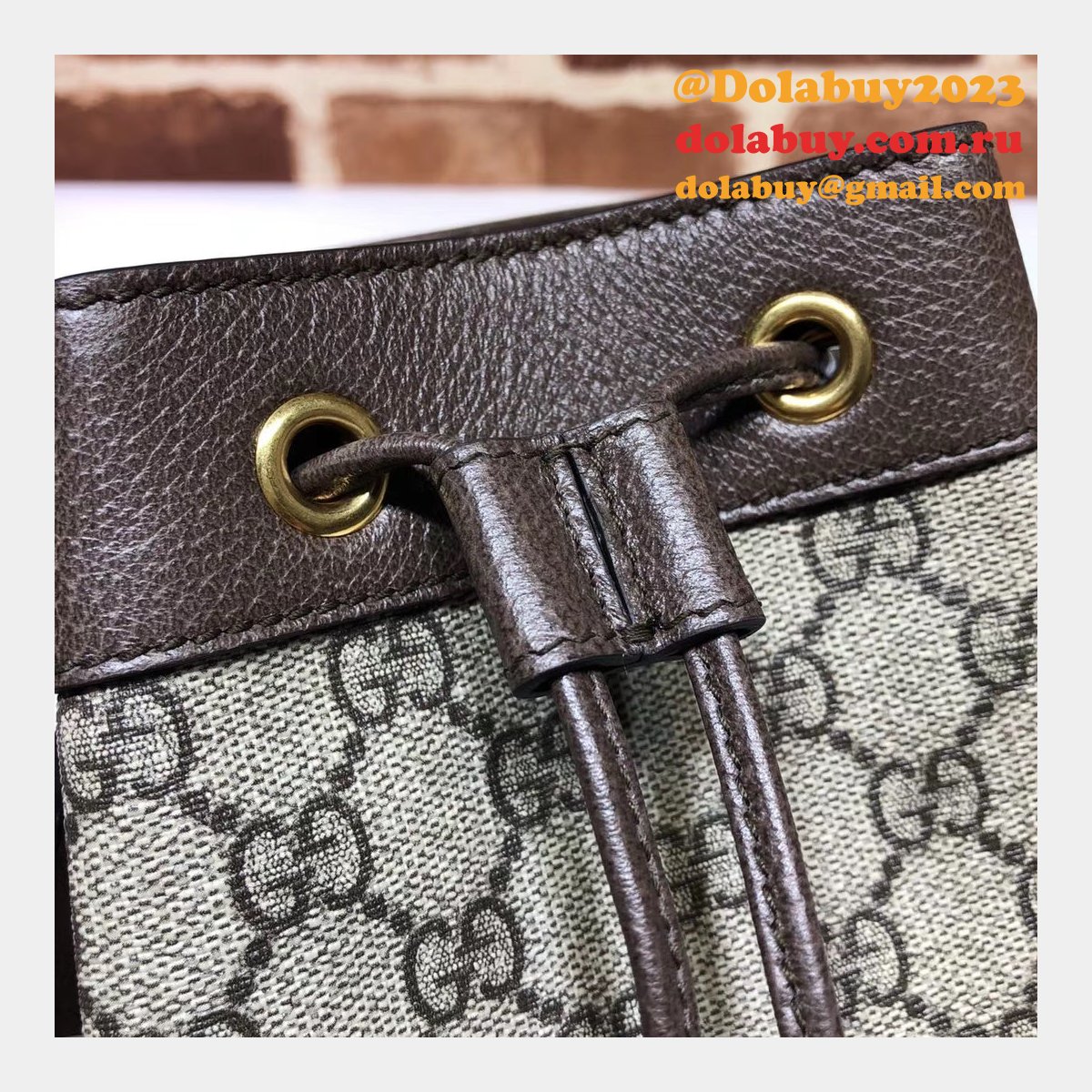 aaa+ G*u*i replica gg supreme ophidia mini bucket 550620 bag