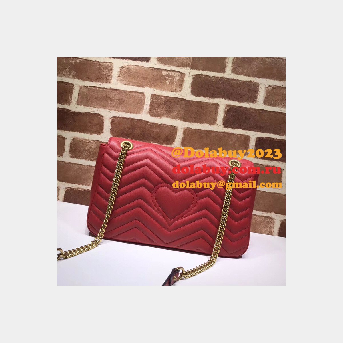 wholesale G*u*i replicas best 447633 leather gg marmont