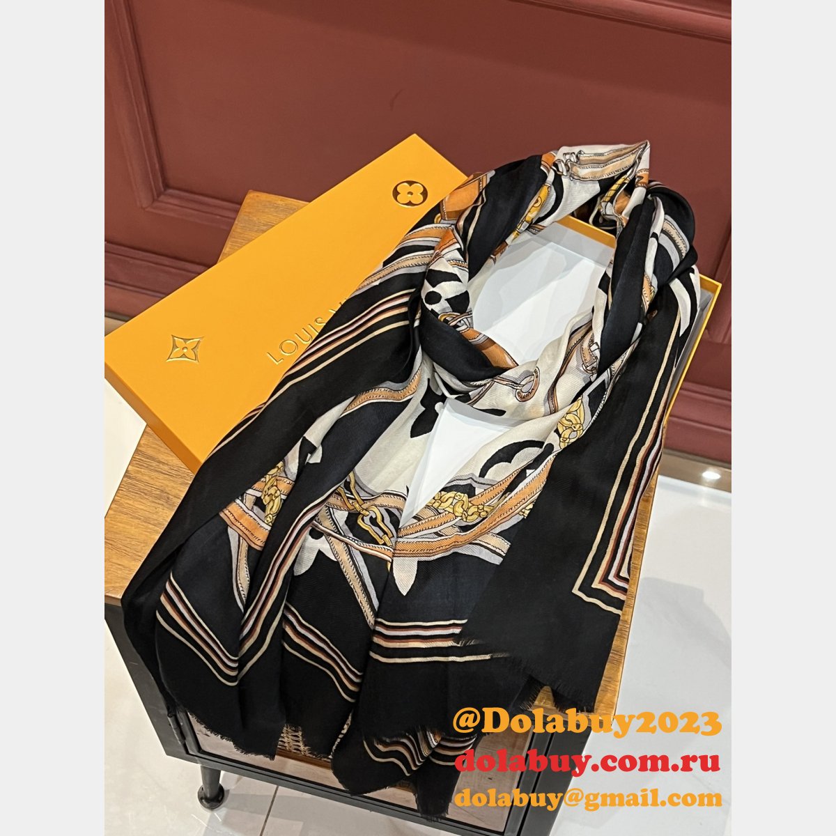 Designer Perfect Fake Top CASHMERE SCARF