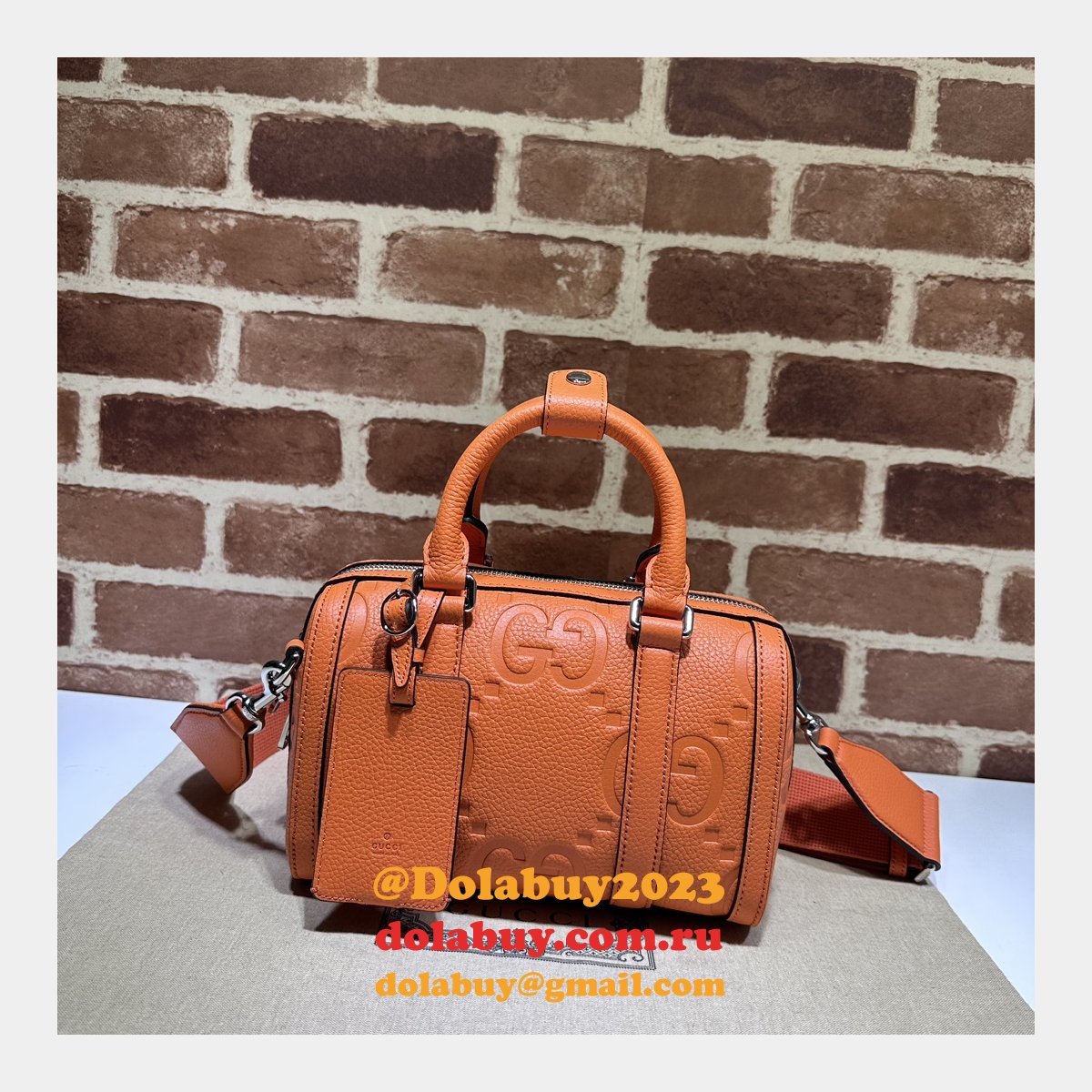 jumbo gg replica G*u*i 7 star 725292 duffle inspired bag