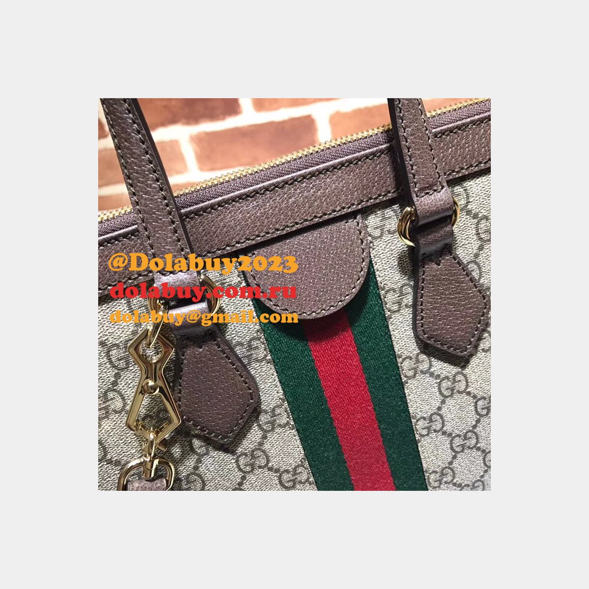 high quality G*u*i gg supreme ophidia medium tote 524537 bag