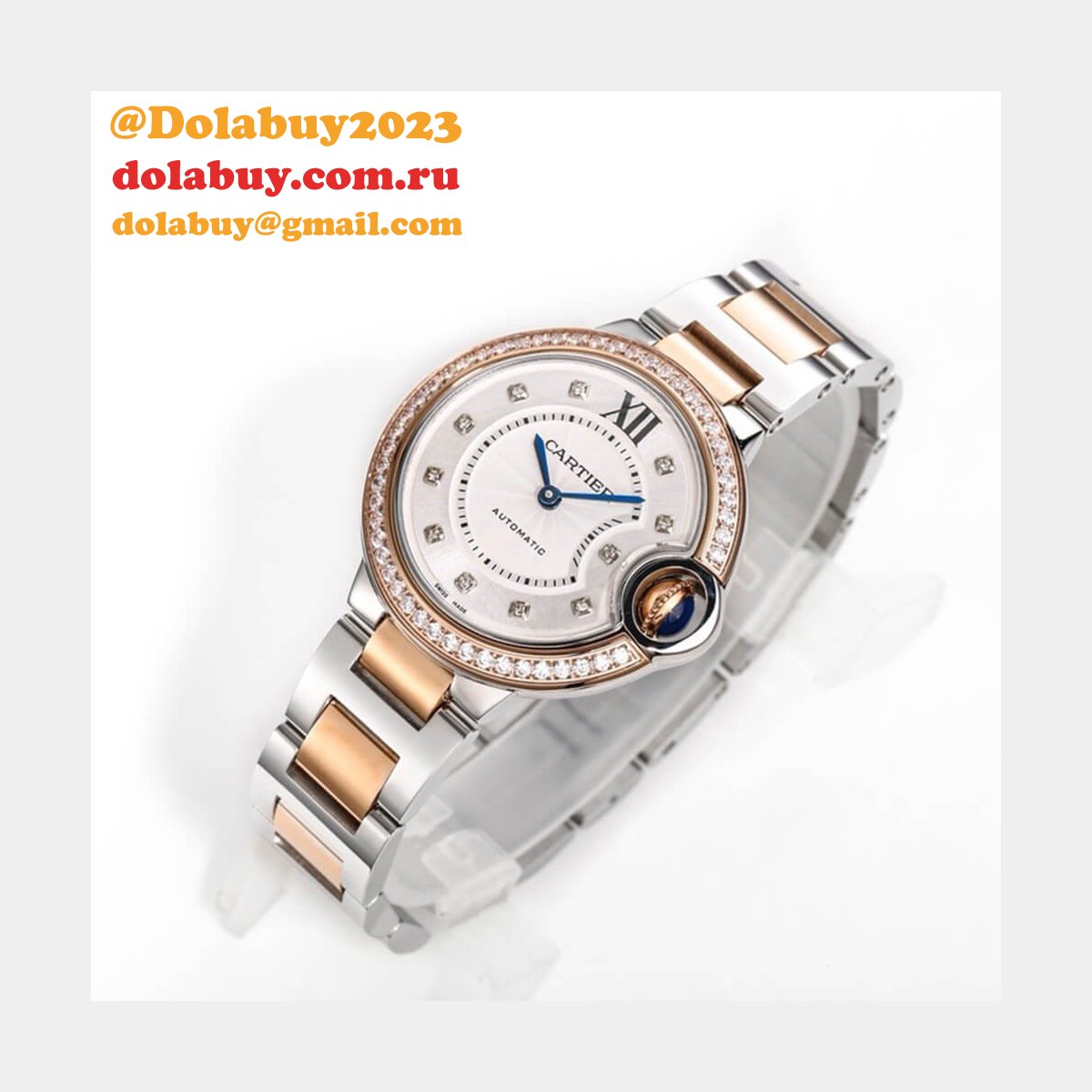 Cartier 33mm Ballon Bleu de Cartier watch