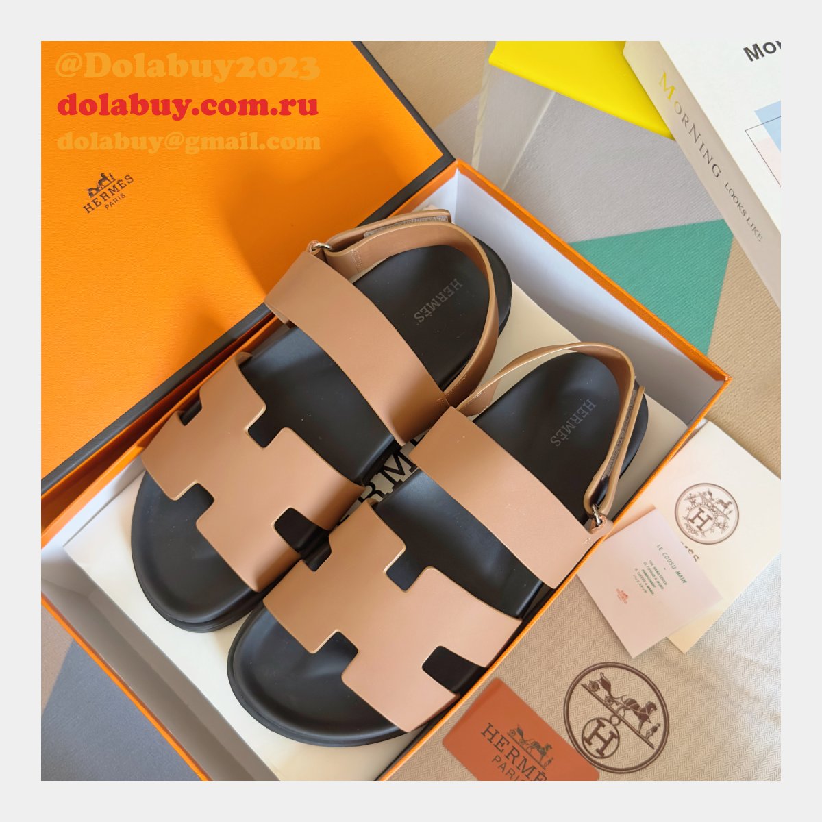 Luxury Hermes Genius Sandal 2025