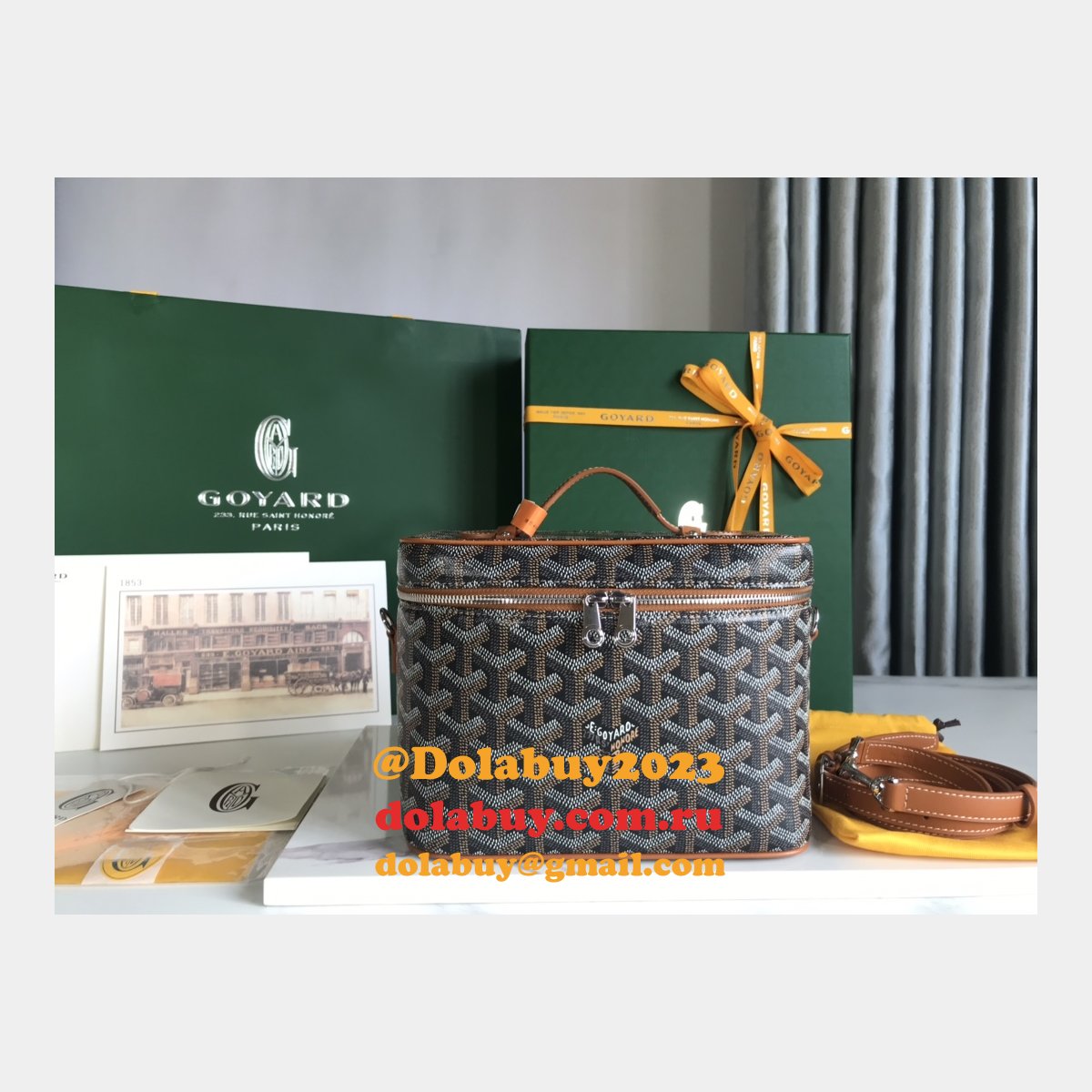 Beauty Fake Designer 020185 Makeup Goyard Muse Luxury Bag