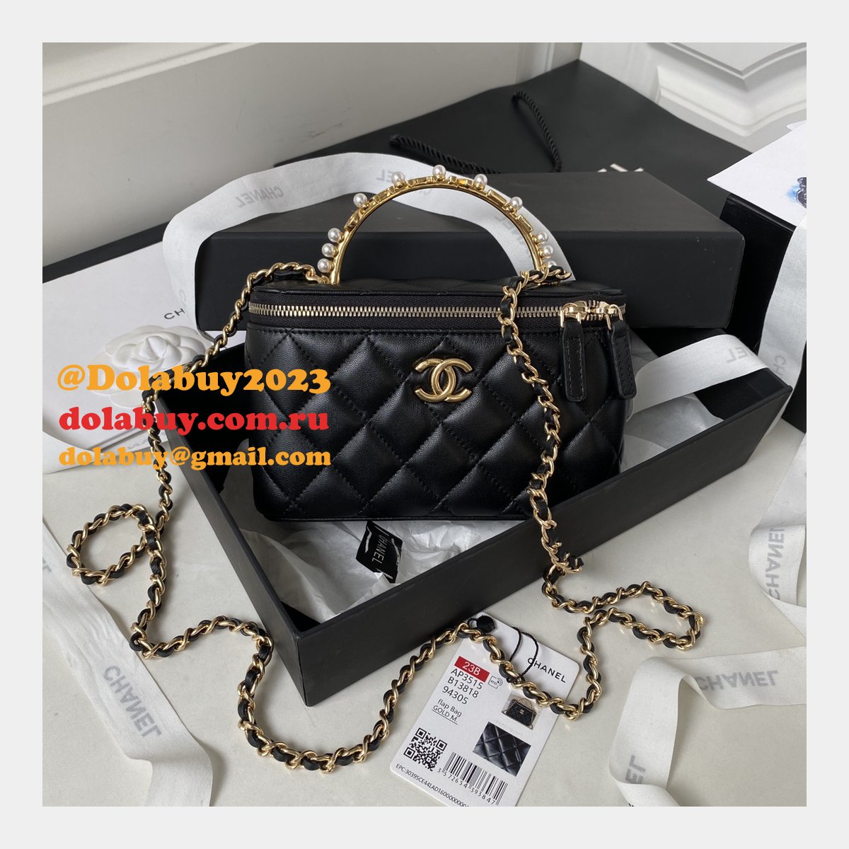 Top Quality Clutch 7 Star 1:1 Replica AP3515 Chain Bag