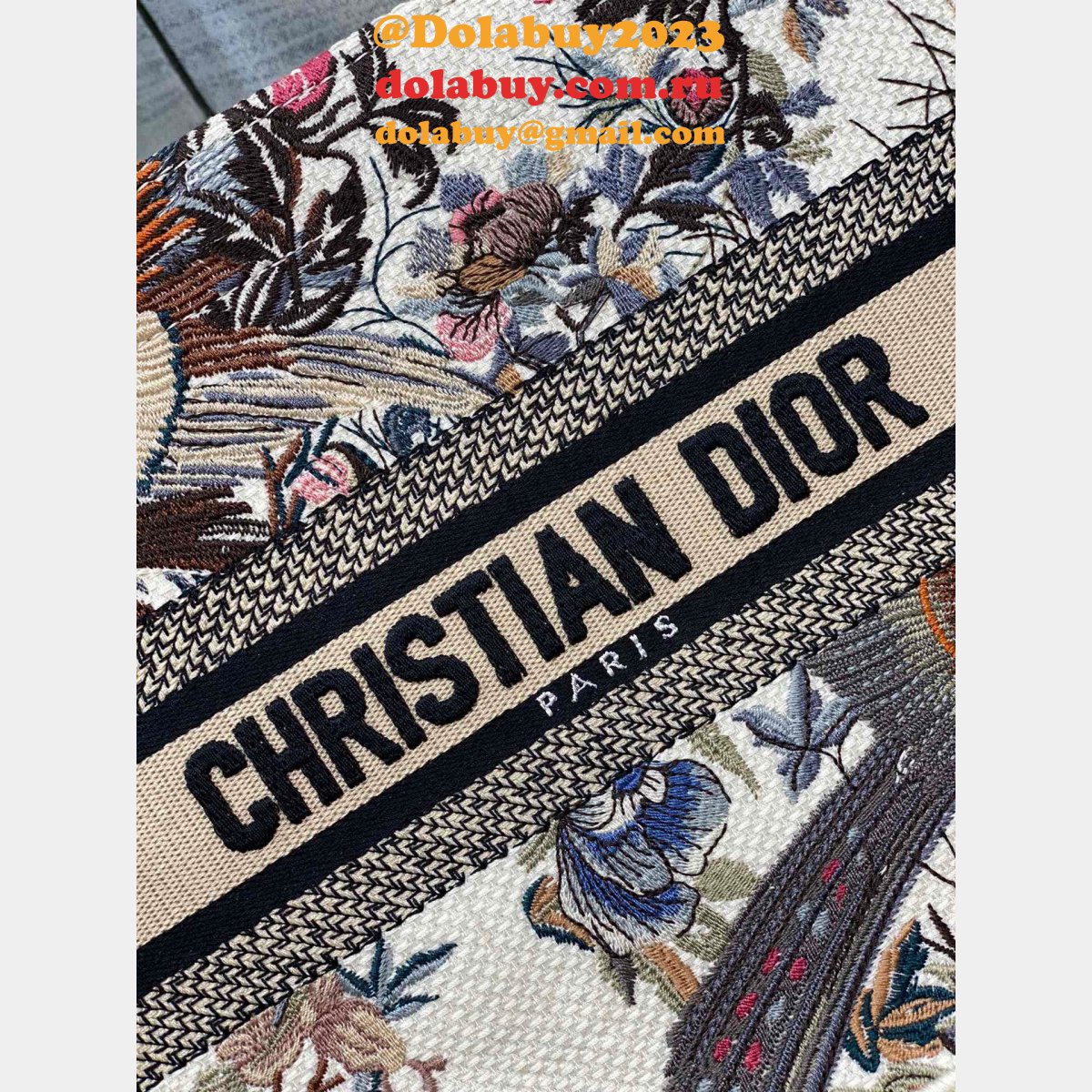 Buy Replica Dior Luxury Bags Accessories CD Book Tote Online