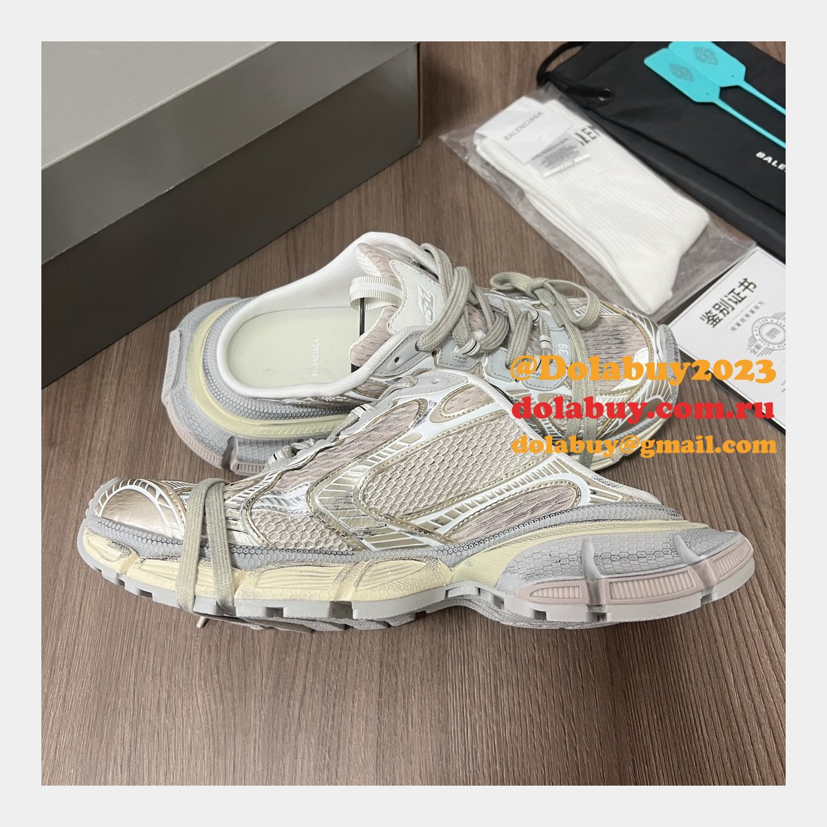Perfect Balenciaga Replica Phantom Sneaker Track Trainer Shoes