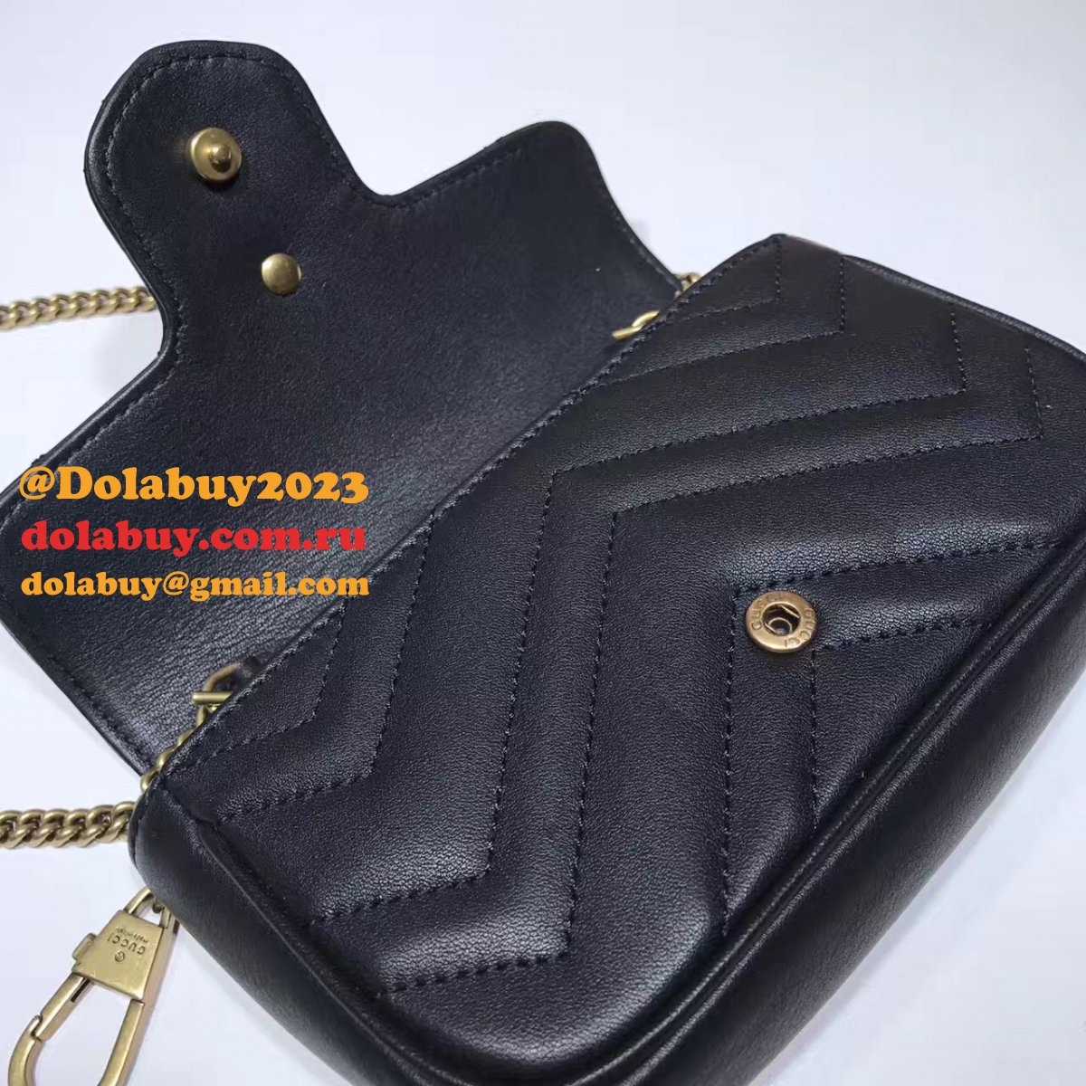 G*u*i marmont fashion mini chevron bag 476433
