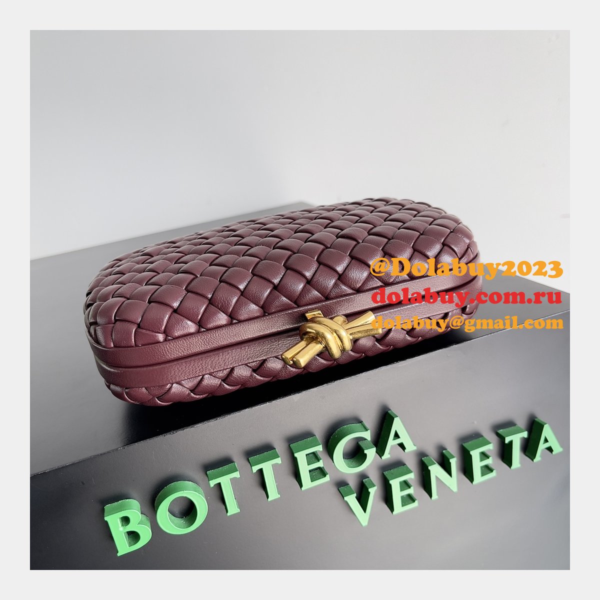 top quality b0tte*a Ven*ta bv knot clutch