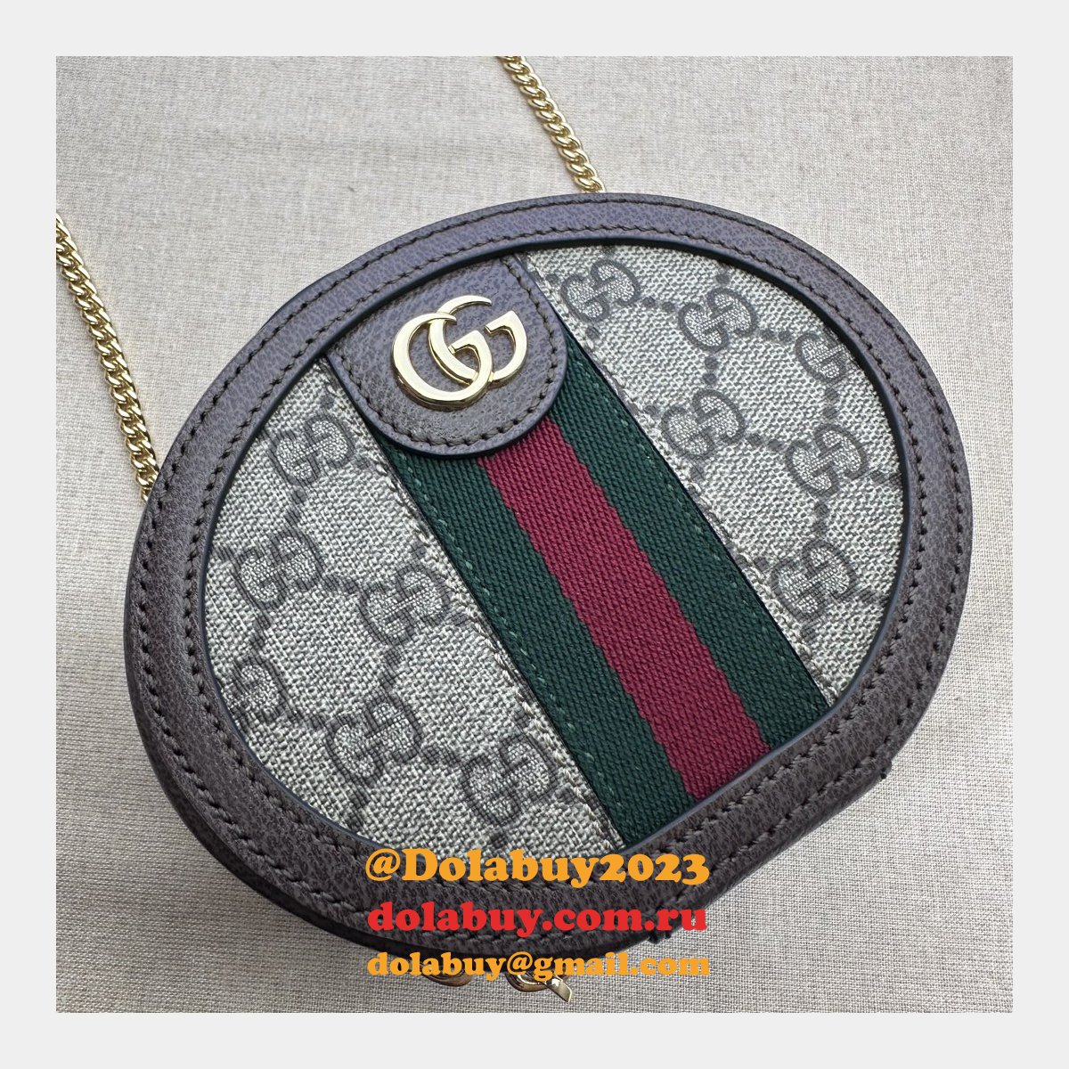 fashion replica 725147 ophidia G*u*i chain wholesale bag