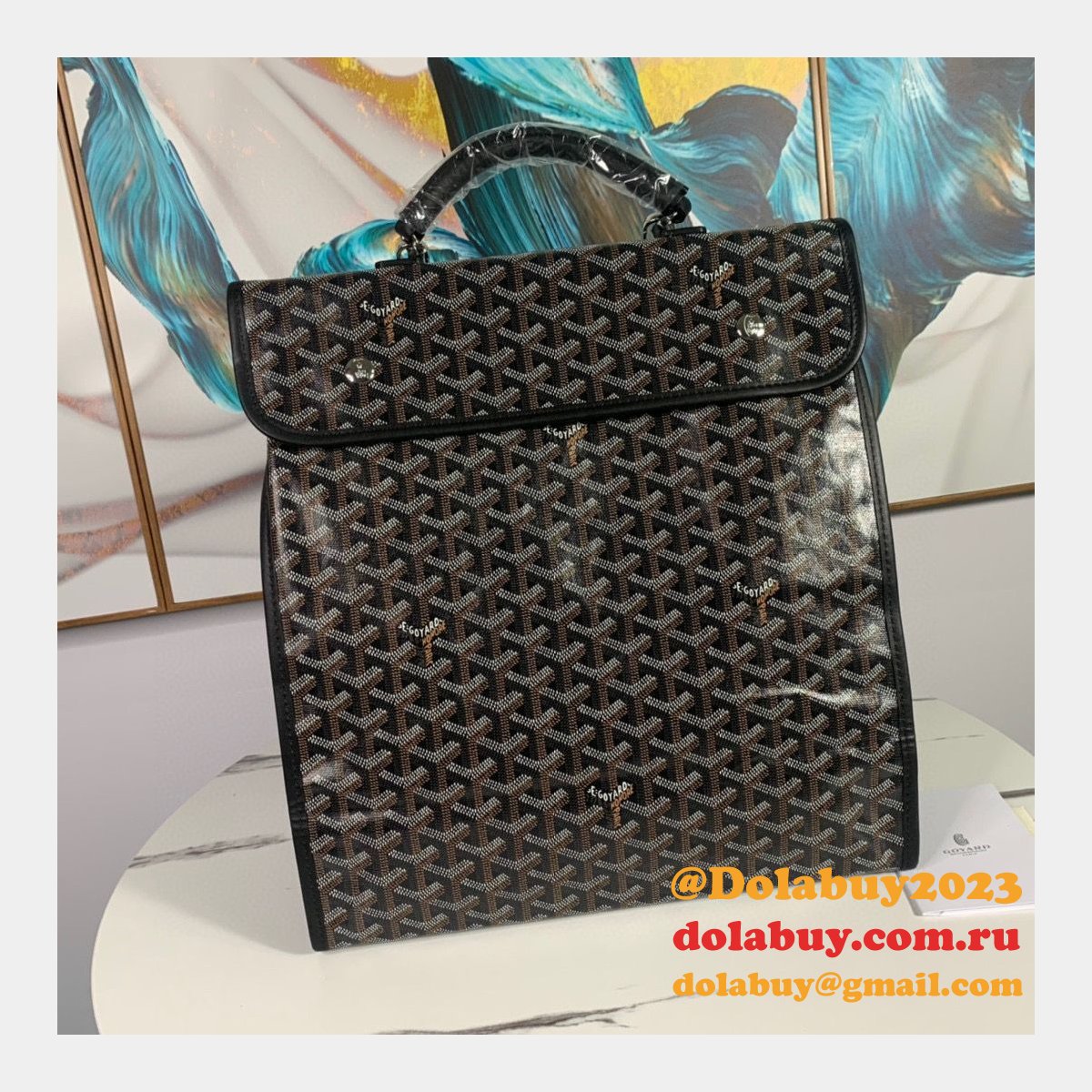 Goyard 1:1 Mirror Latest Saint Lager Designer Replica Bag