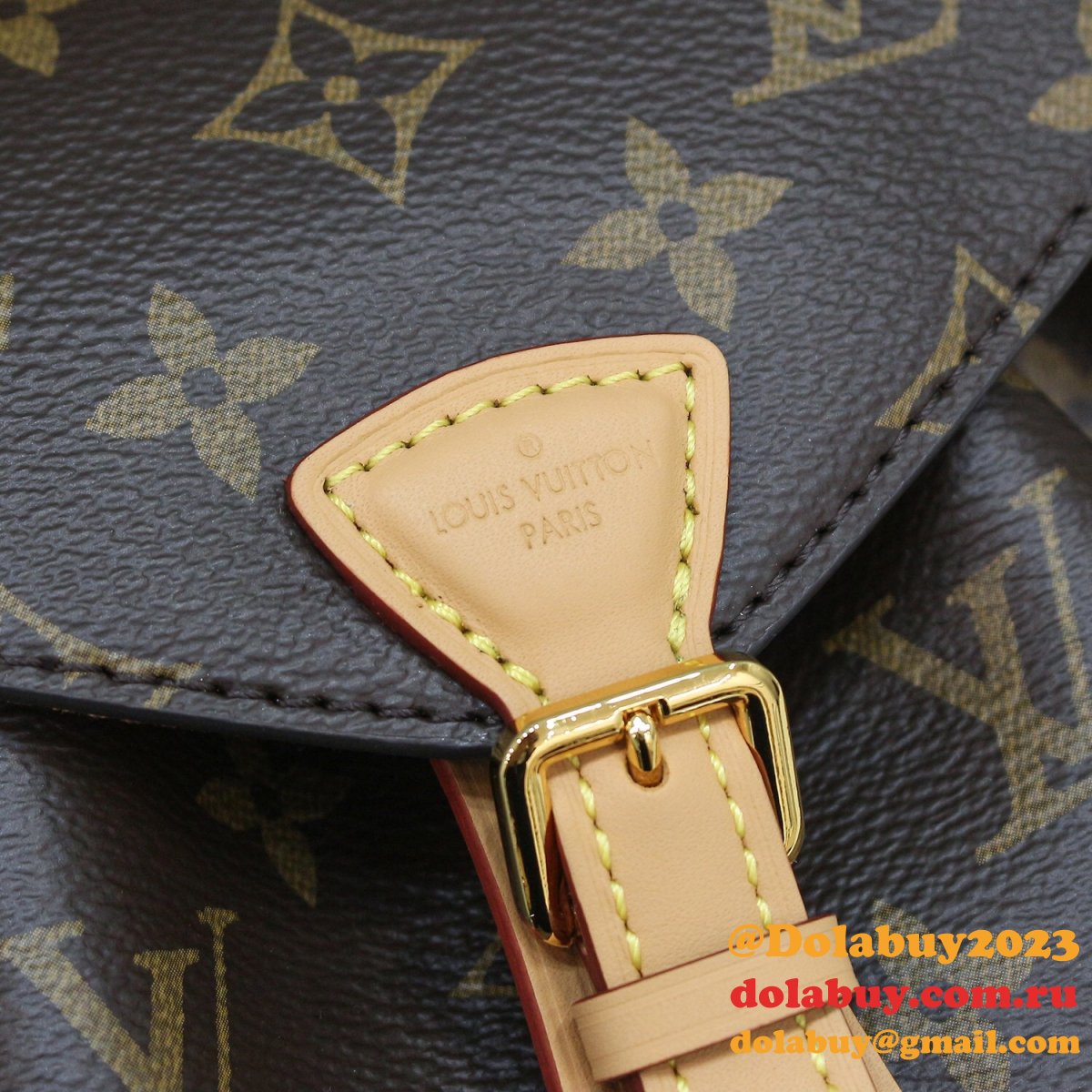 Louis Vuitton Wholesale M45502 Montsouris Backpack Monogram Empreinte Leather
