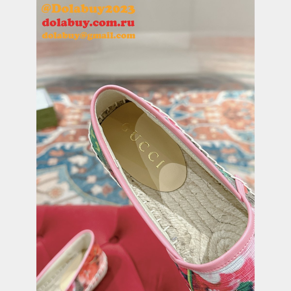 high quality G*u*i cheap espadrille
