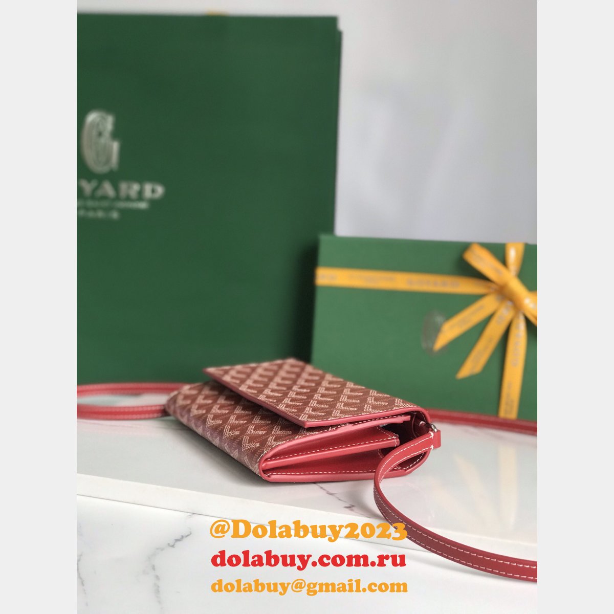 1:1 Mirror Goyardine 02019 Goyard Varenne Replica Wallet