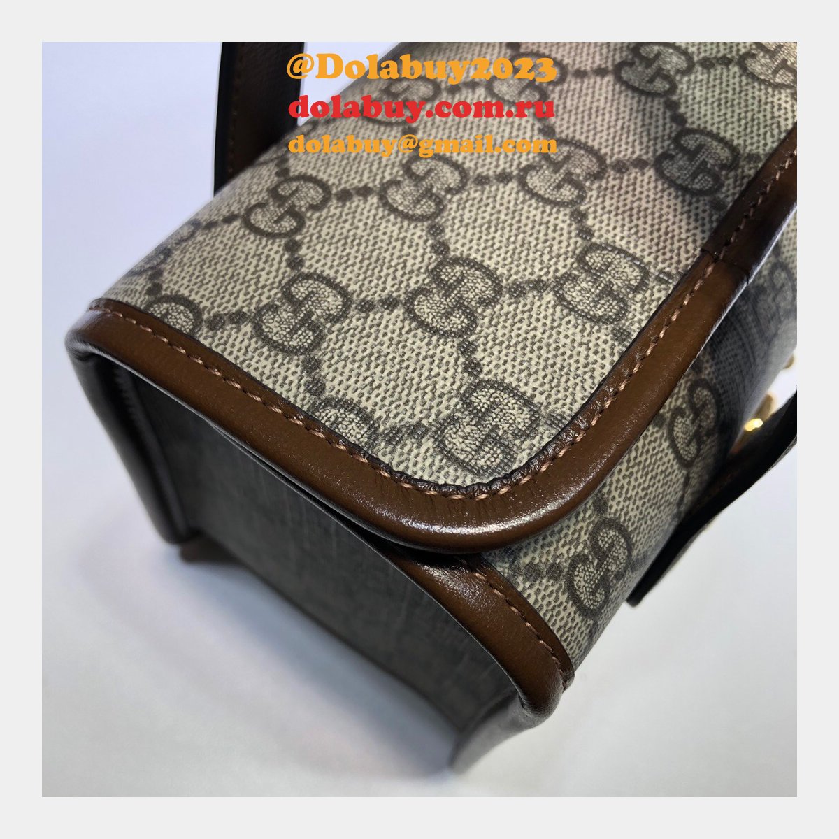 high quality replica G*u*i 627323 horsebit 1955 small top handle bag