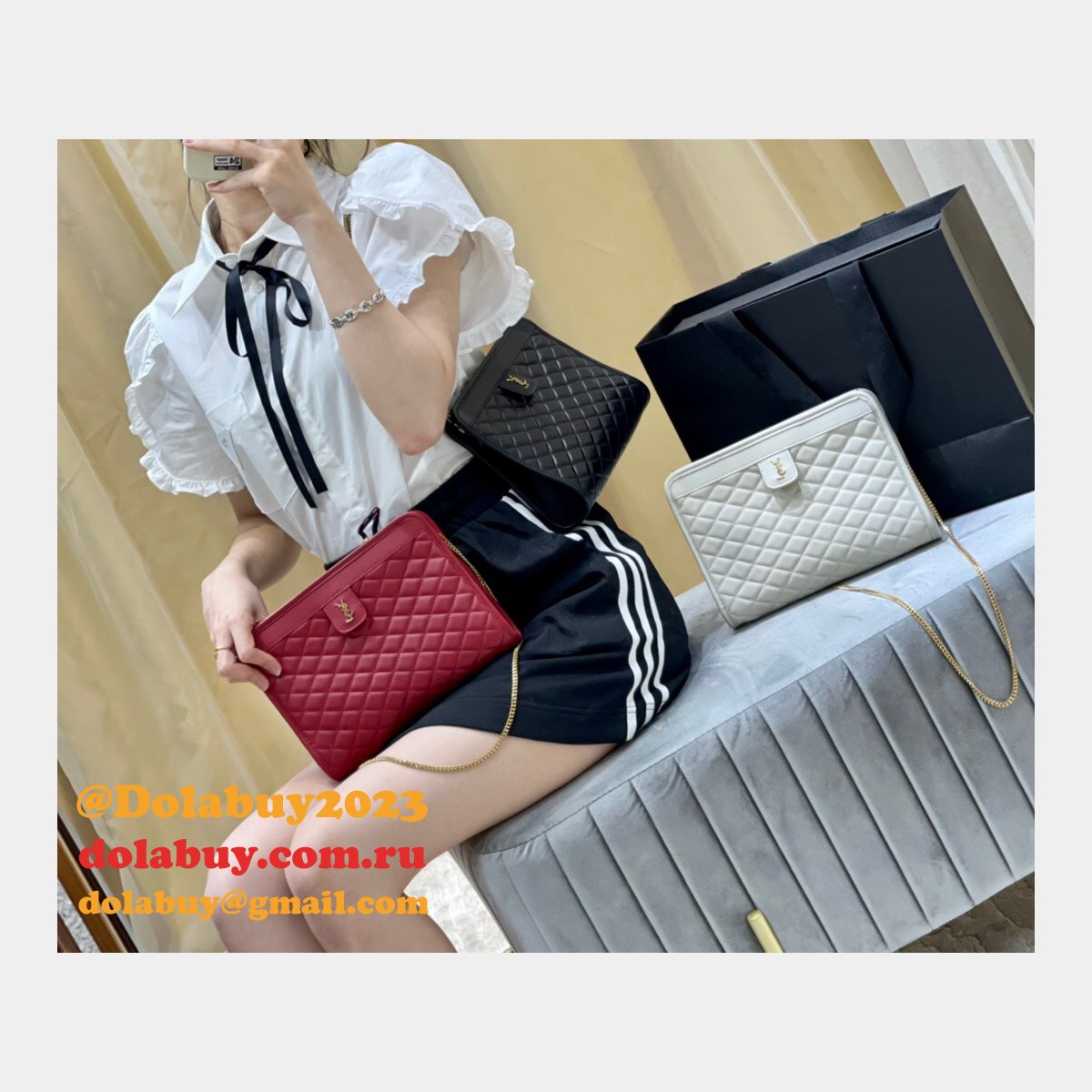 Saint Laurent Replica Top Quality 657361 Shoulder Bags Women