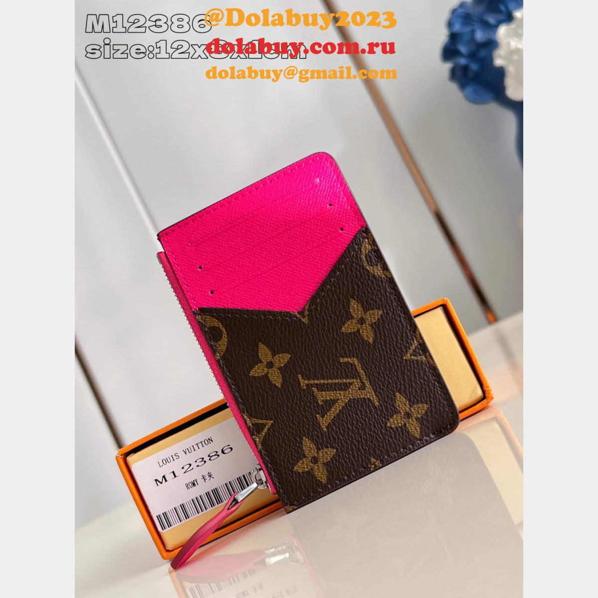 Fashion Romy Card Holder M12386 M12382 M12385 LV Replica Bag