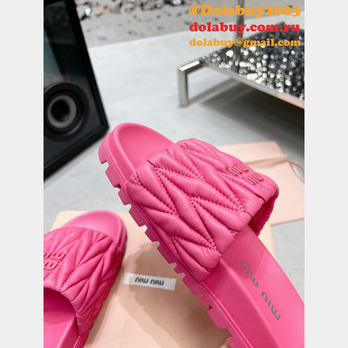 Inspired Luxury Miu Miu Replica Sandals Shoes