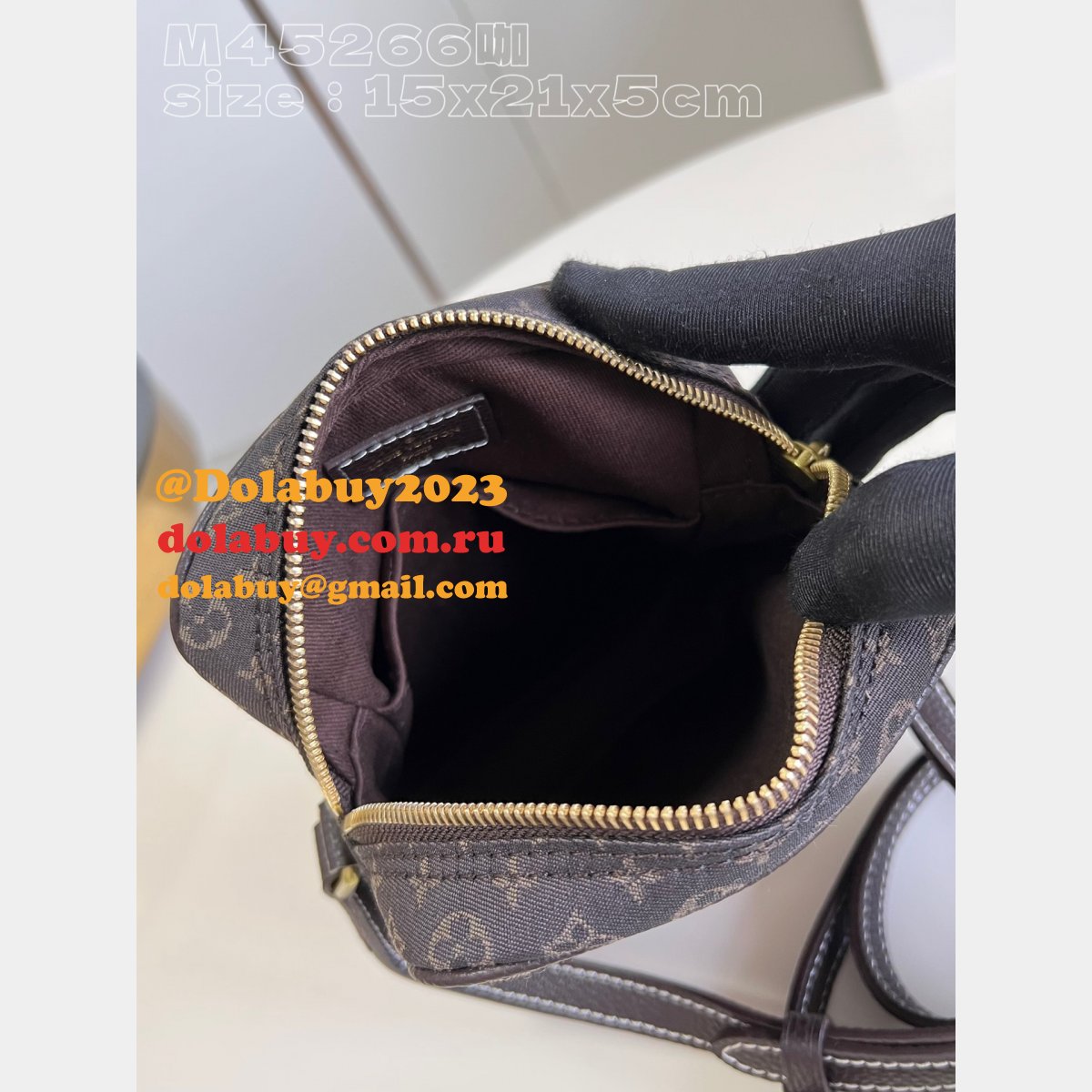 Luxury Louis Vuitton M45266 Danube Shoulder Replica Bag