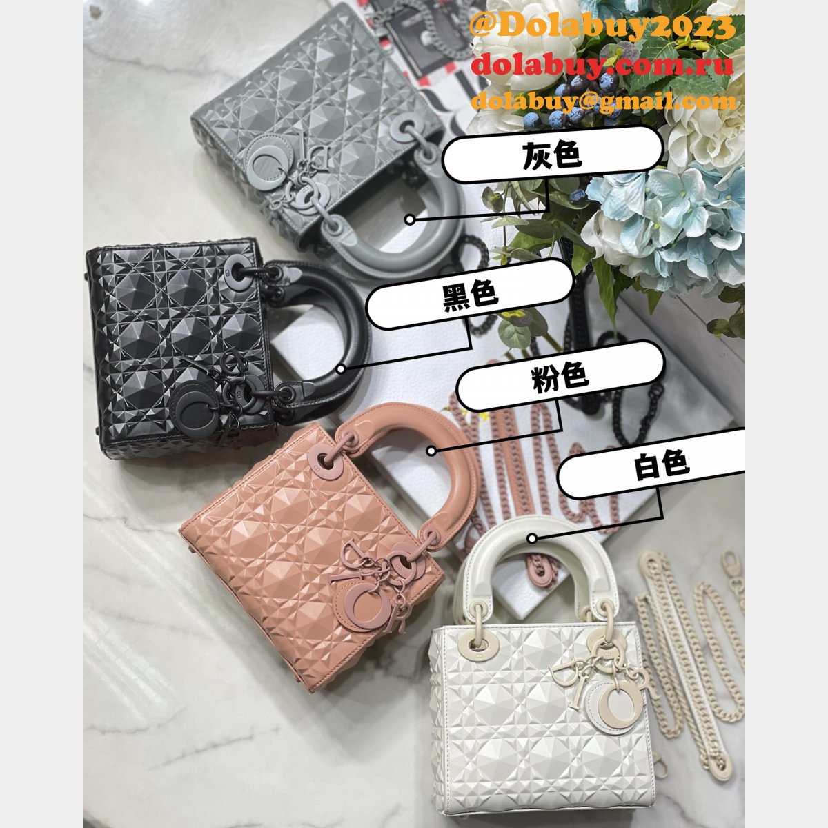 Best Site For Replica Lady Dior 17cm Handbags Sale Dolabuy