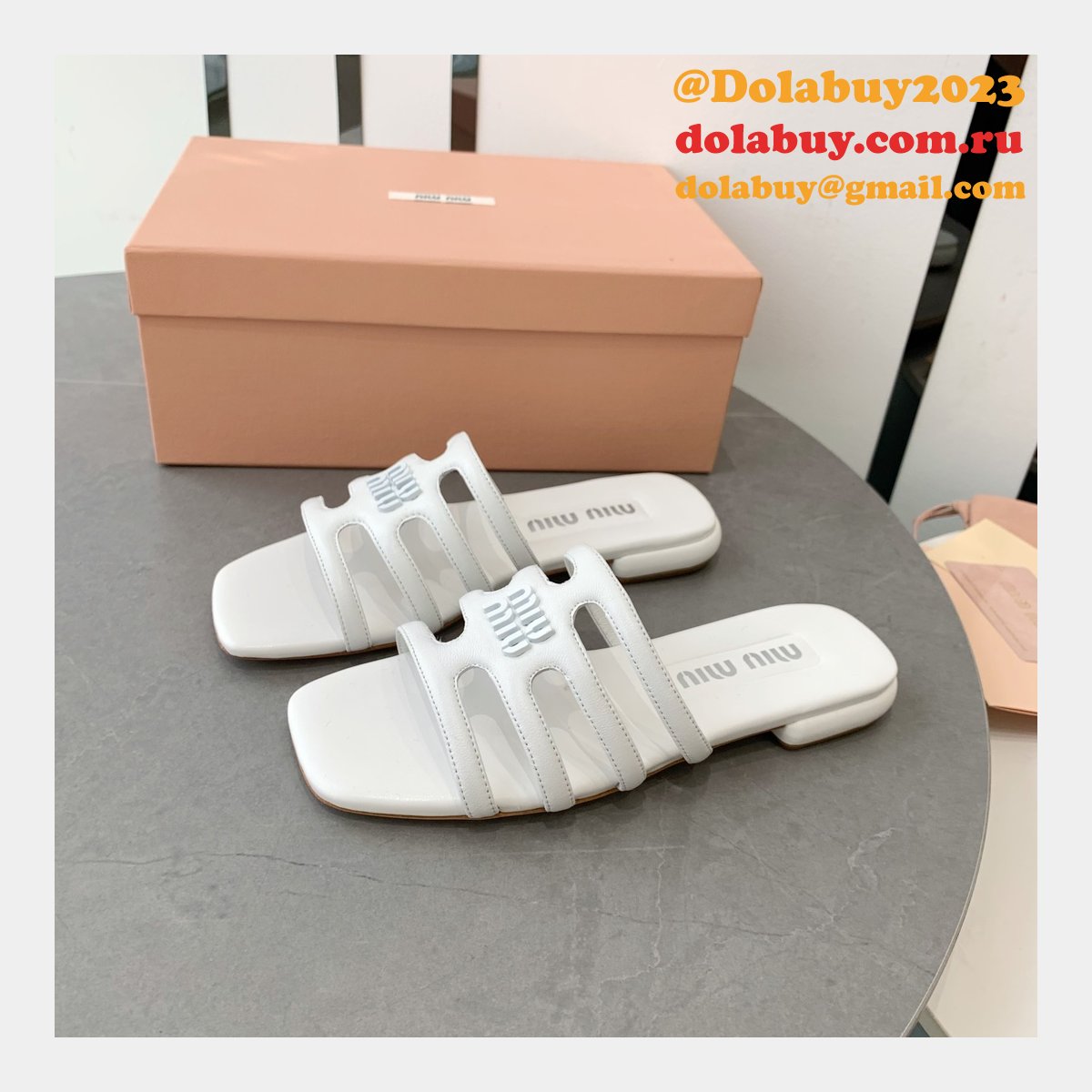 Wholesale MiuMiu Octopus Sandals Top Quality Shoes