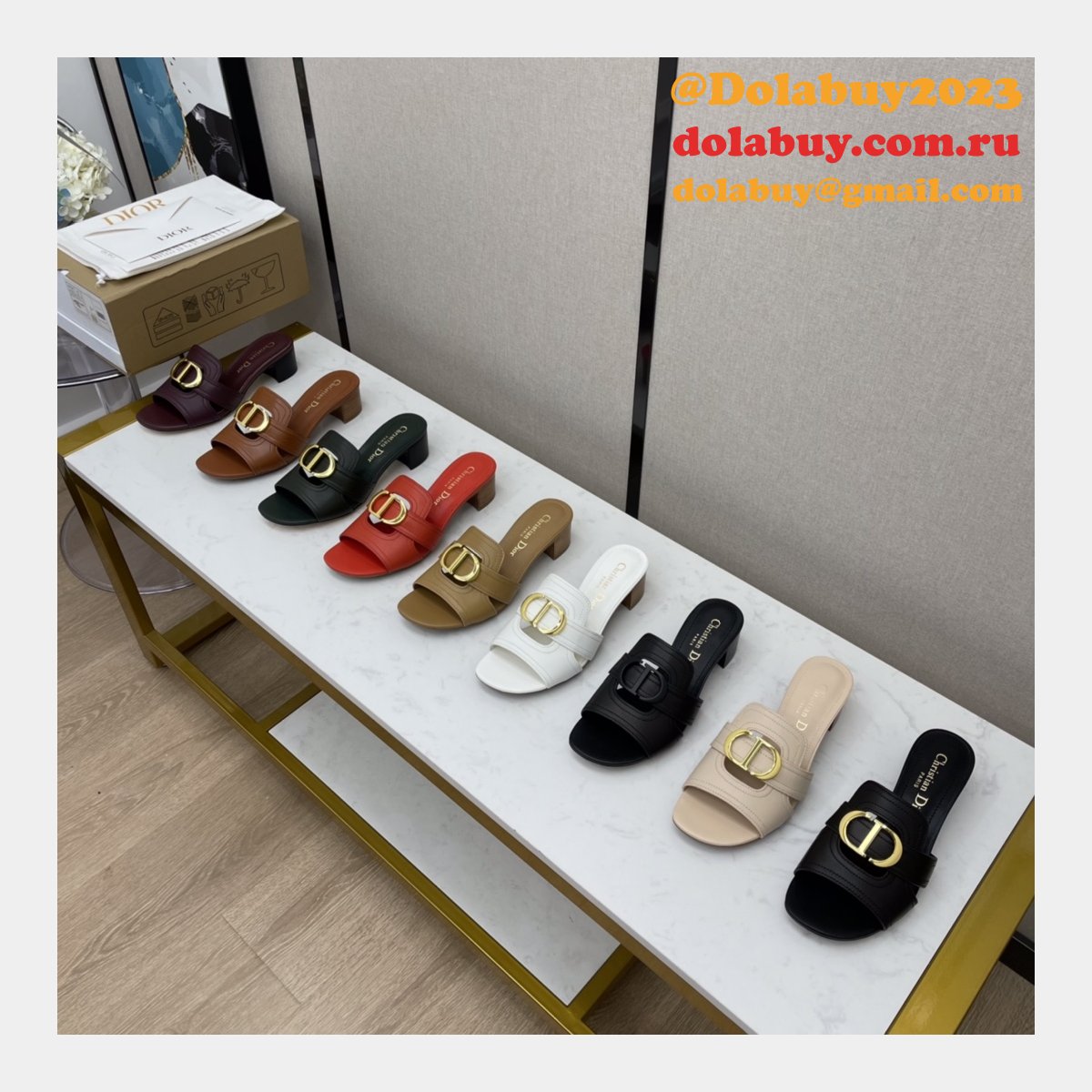 Top Quality Replica Christian Dior AW Montaigne CD Shoes