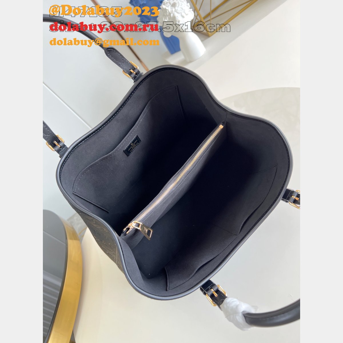 Replica Louis Vuitton Babylone Tote MM M47185/M11394 Perfect Bag