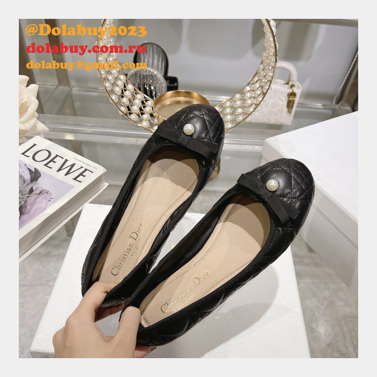 Top Quality Wholesale DIOR ballet flats