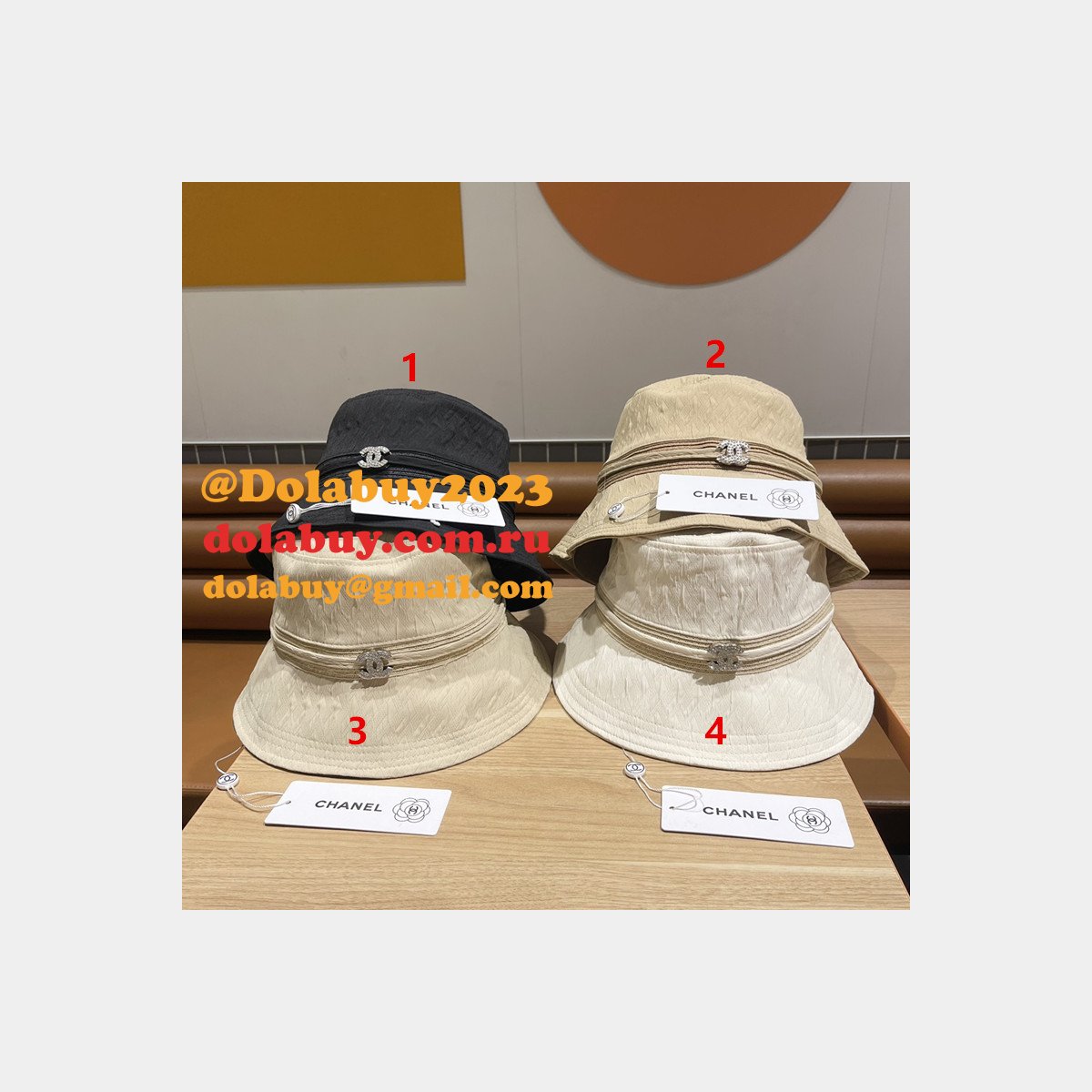 AAA+ CC High Quality Sun Bowler hat
