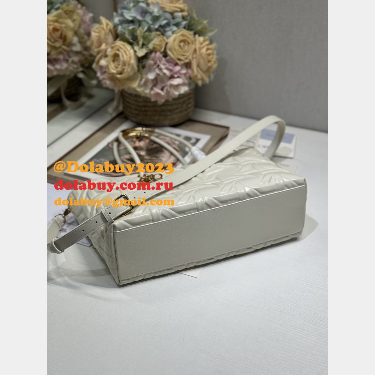 Fashion Dior Toujours 1:1 Mirror Tote 1166 Replica Bag