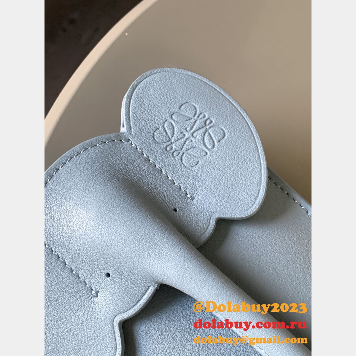Wholesale Loewe Elephant Pocket in classic calfskin