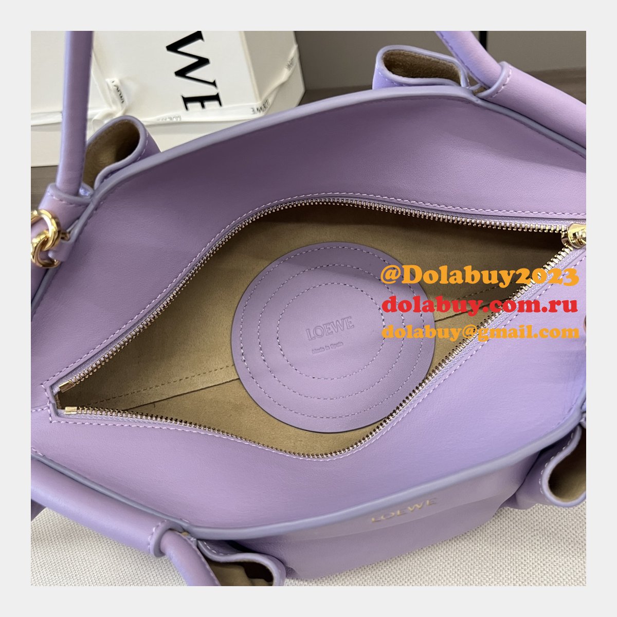 Top Quality Paseo Dumpling Buns small Nappa leather BAG