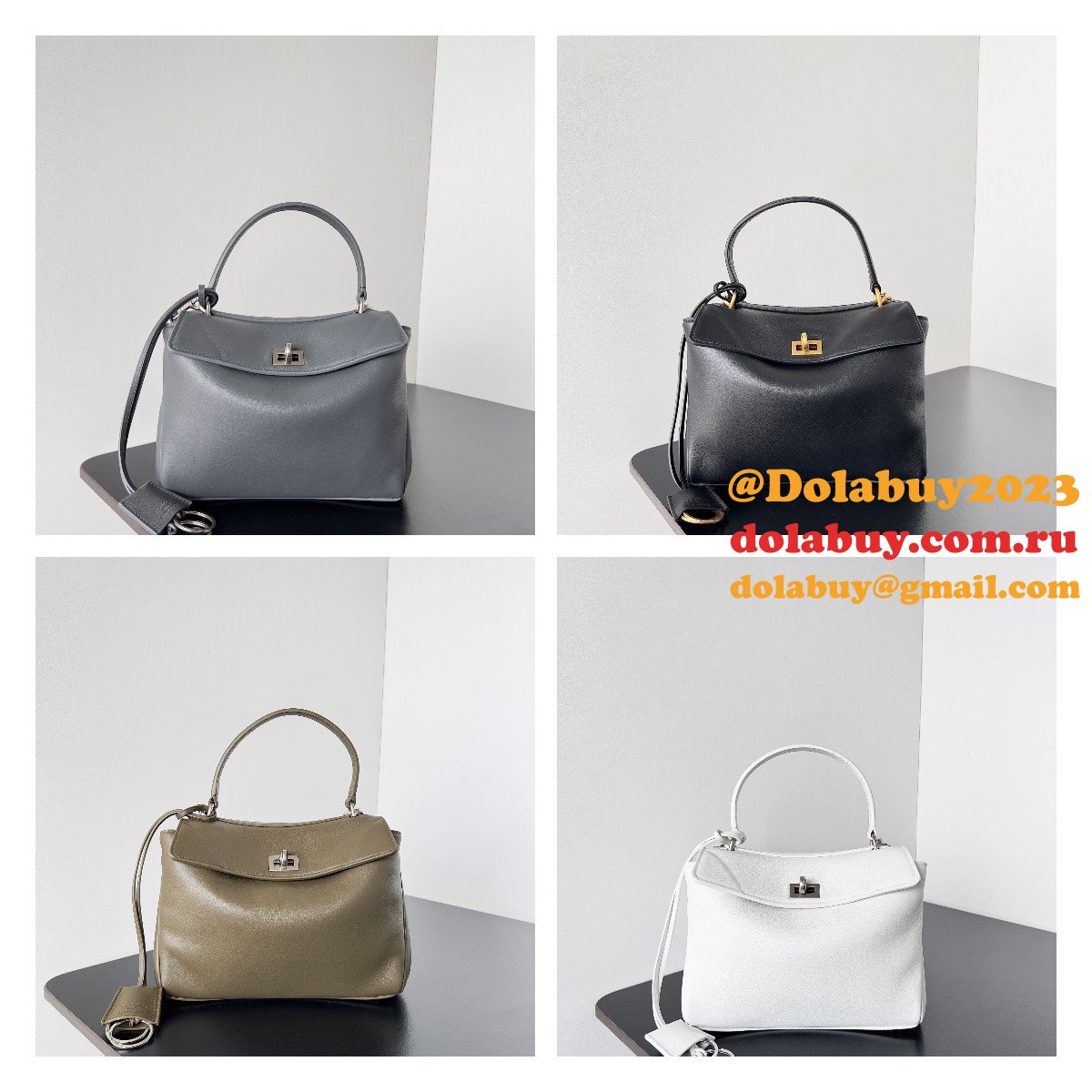 Luxury BALENCIAGA rodeo mini women handbag 795456