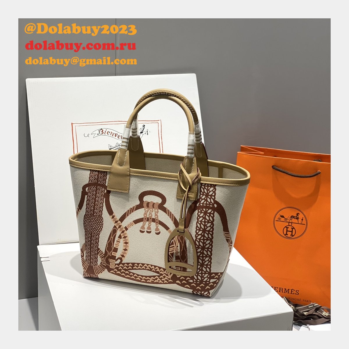 Designer Fashion Hermes Steeple 28 Tote Bag