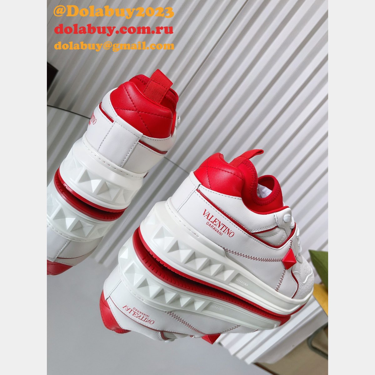 Replica Valentino Socks Shoes Cheap 1:1 Sale